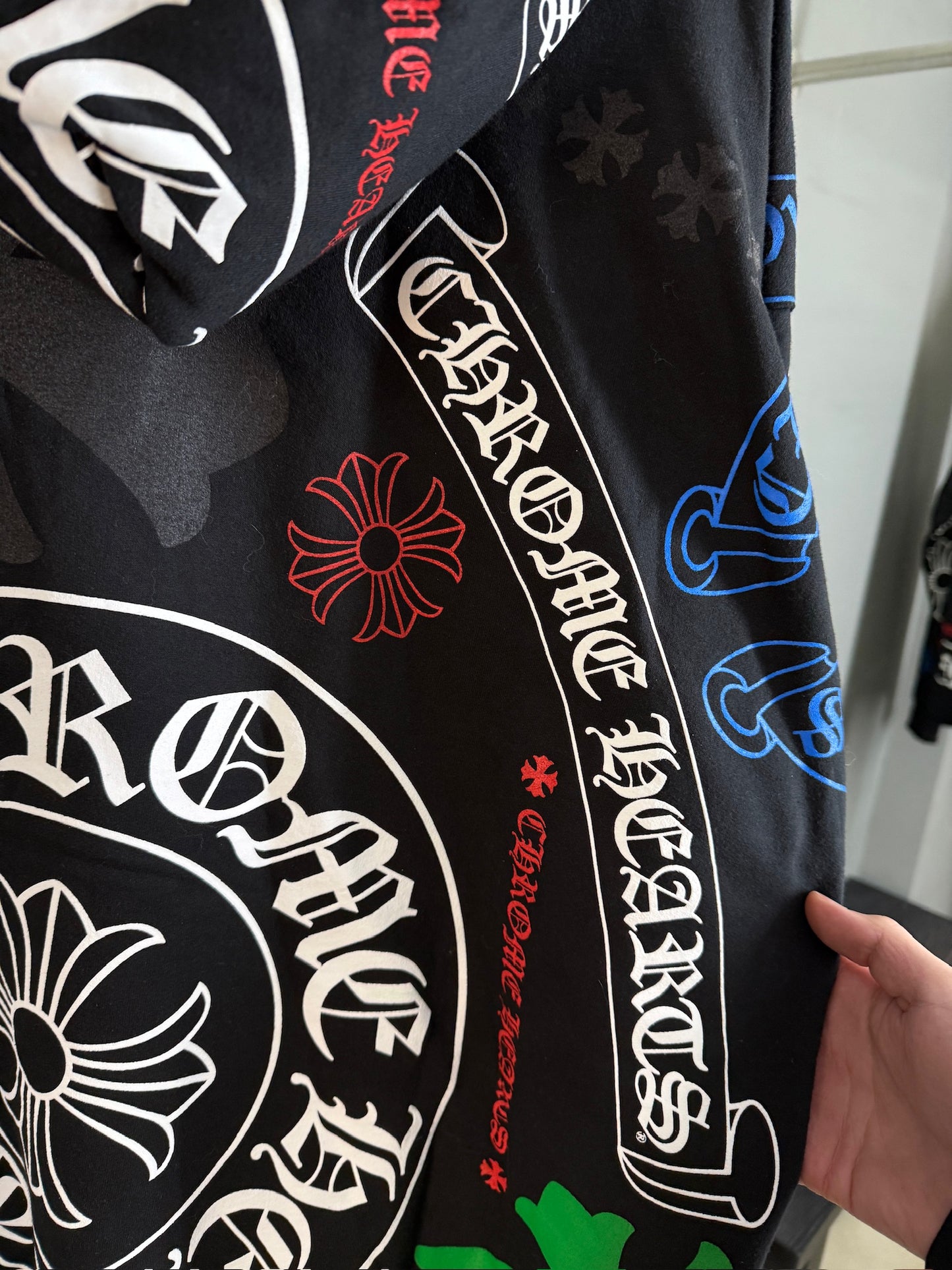 Chrome Hearts Stencil Hoodie