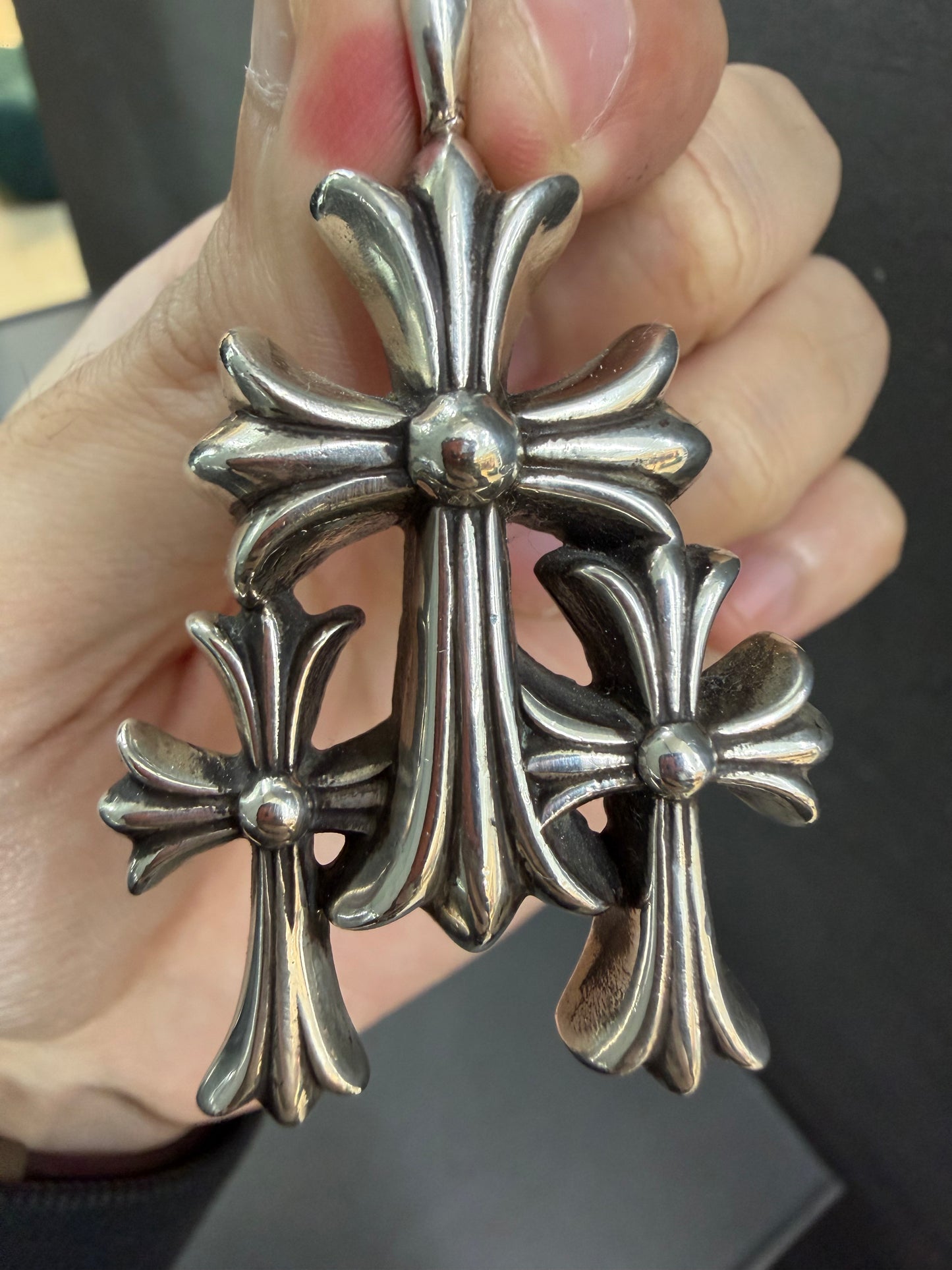 Chrome Hearts Triple Cross Pendant