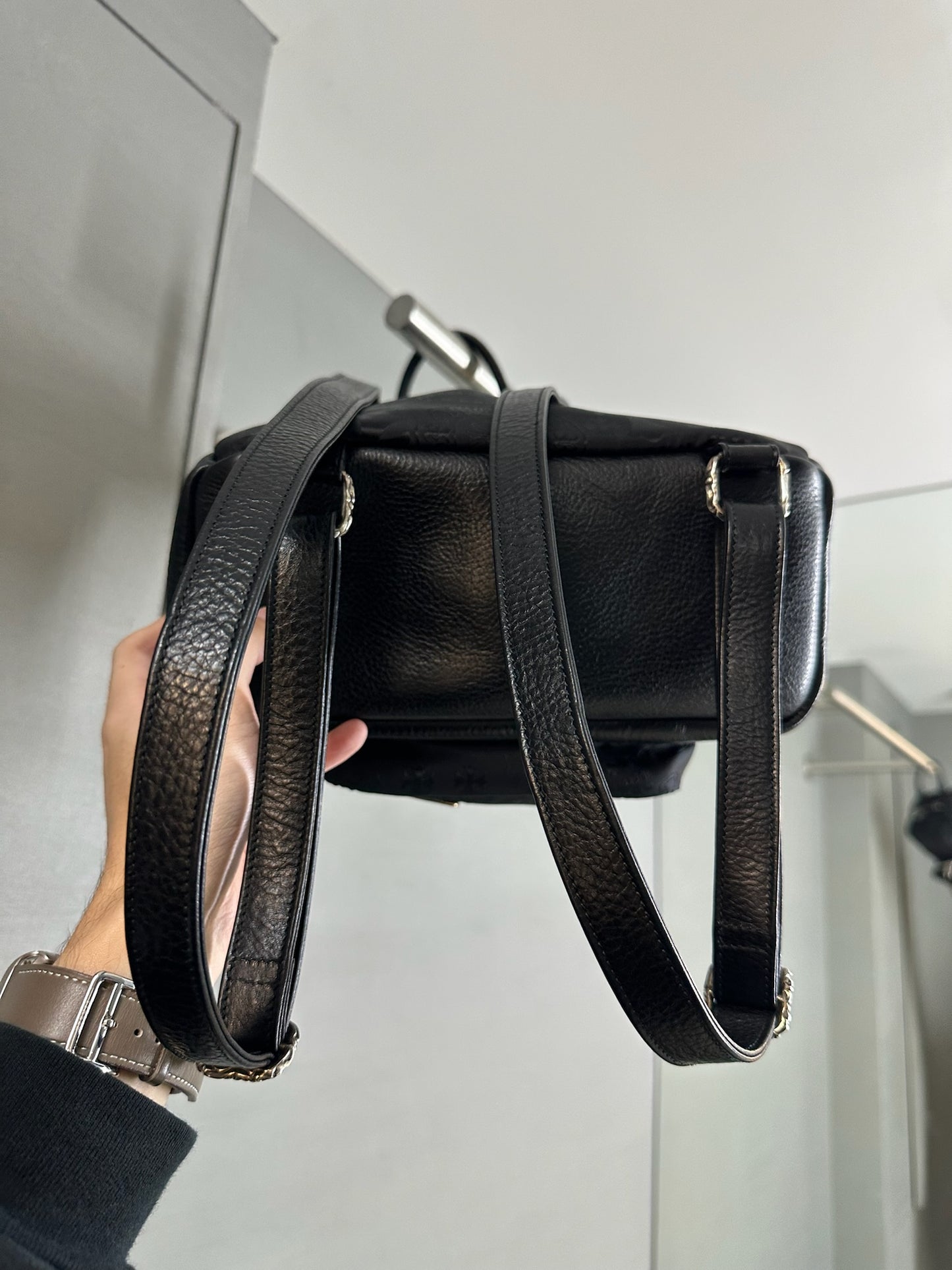 Chrome Hearts Nylon Stencil Monogram Seventh Grade Backpack