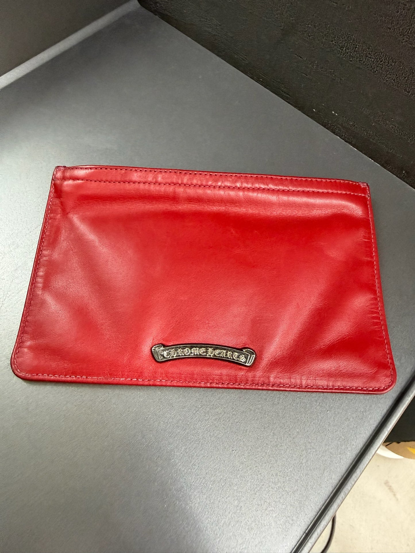 Chrome Hearts Triple Cross Zipper Change Purse (1 of 1)