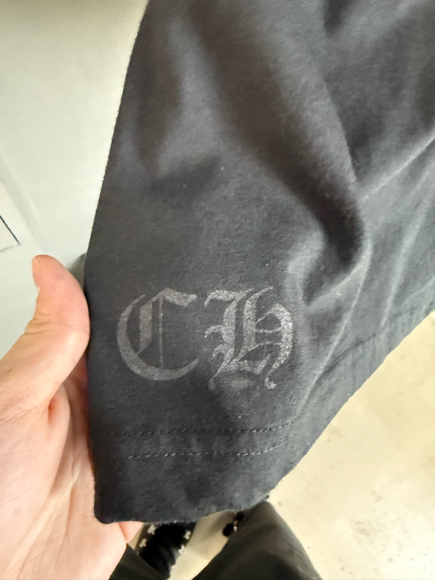 Chrome Hearts Scroll Logo Pocket T-shirt