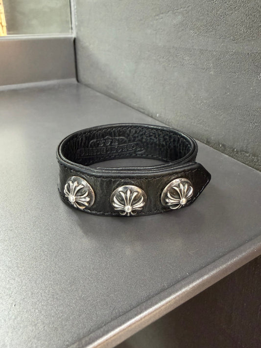 Chrome Hearts Leather Bracelet