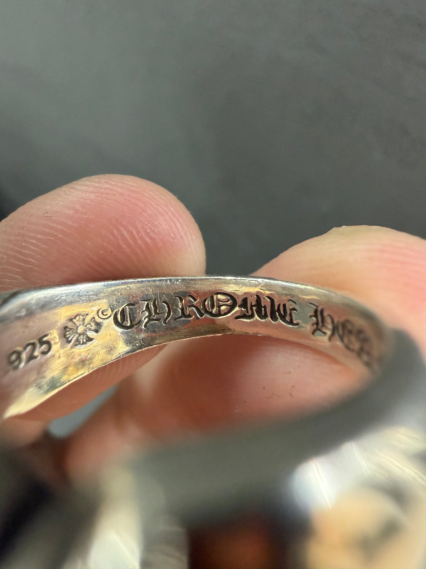 Chrome Hearts Floral Hearts Ring