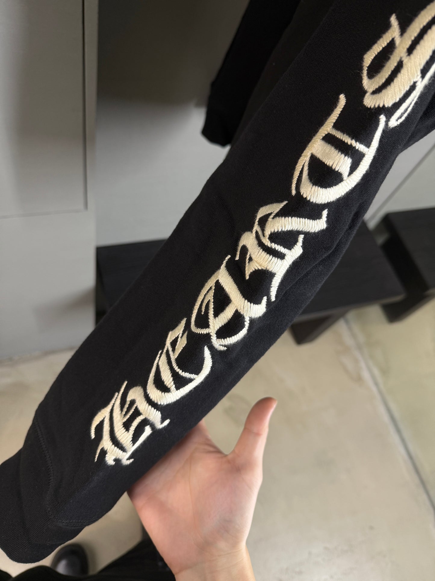 Chrome Hearts SLO RIDE Embroidered Hoodie