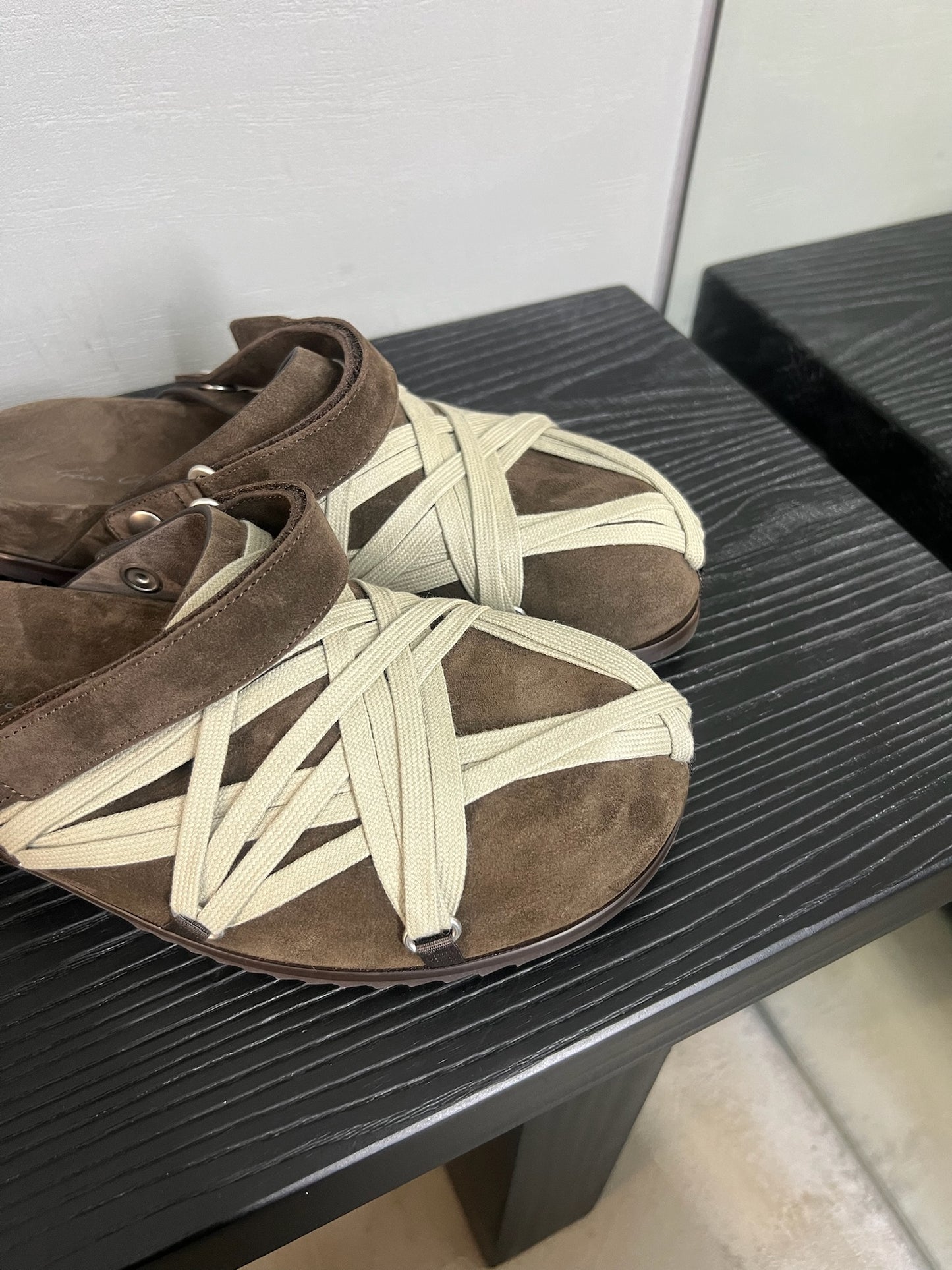 Rick Owens Megalace Sandal Mule