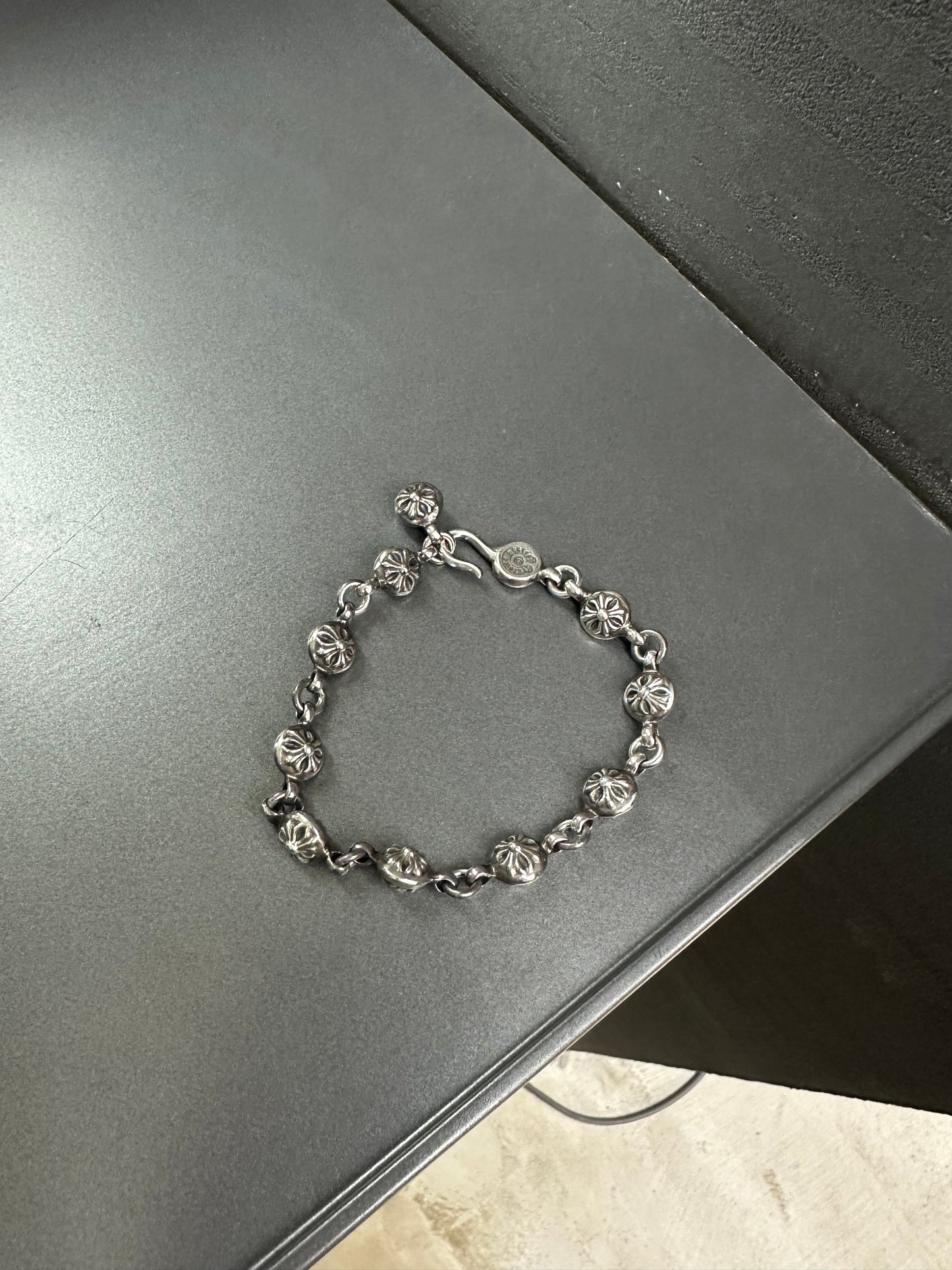 Chrome Hearts Cross Ball Bracelet