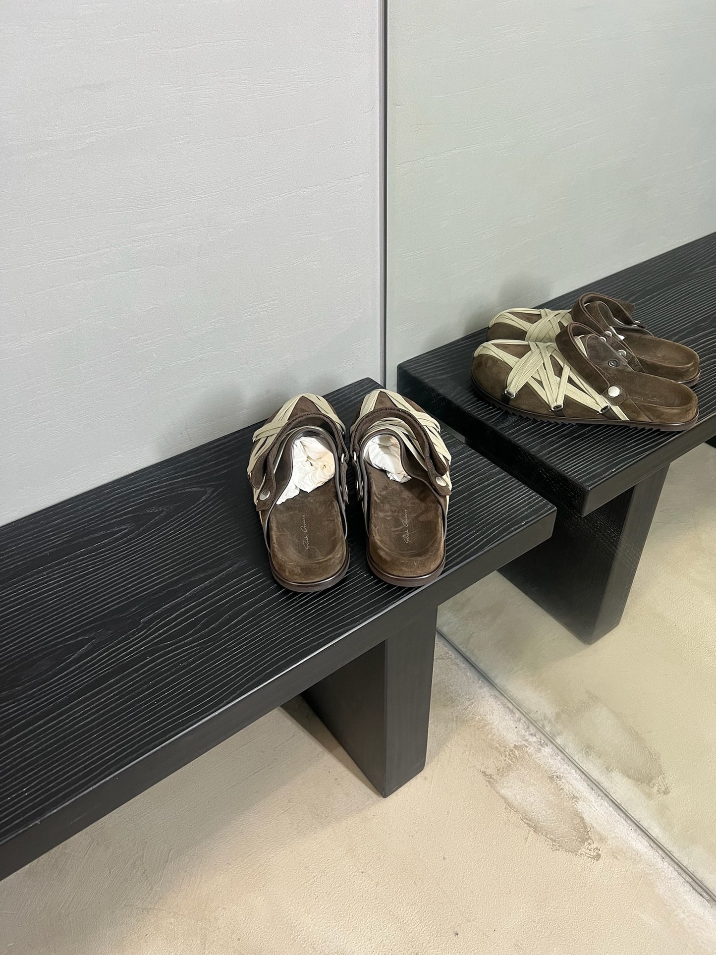 Rick Owens Megalace Sandal Mule