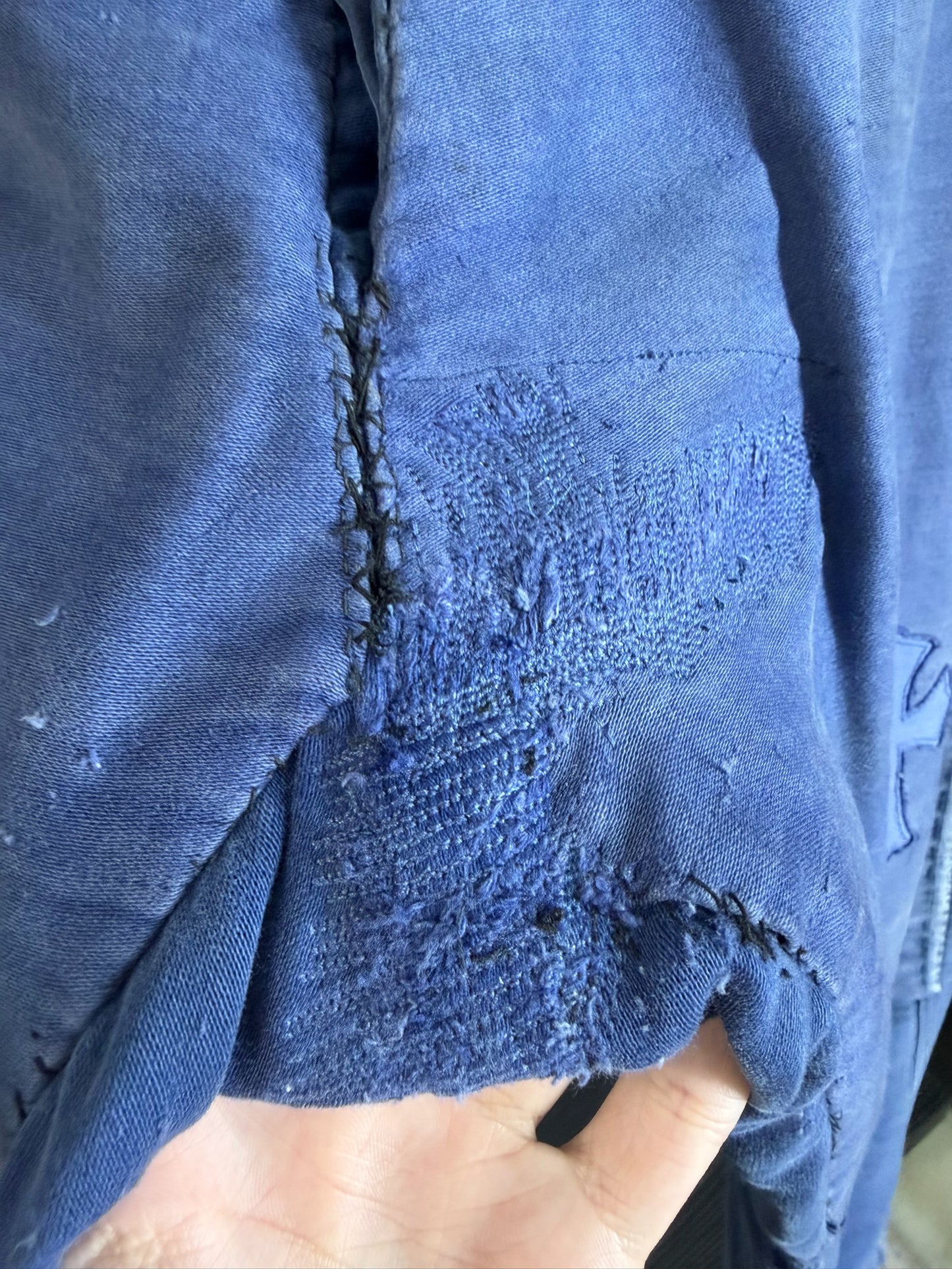 Chrome Hearts Cross Patch French Work Pants