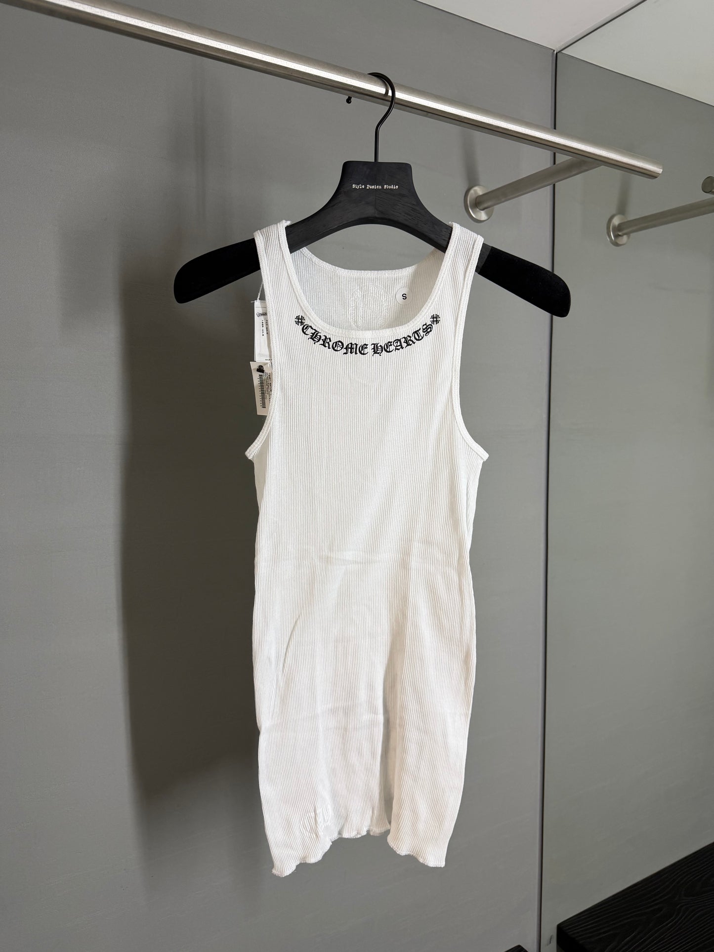 Chrome Hearts Mayumi Neck Logo Tank Top