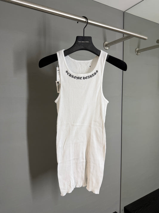 Chrome Hearts Mayumi Neck Logo Tank Top