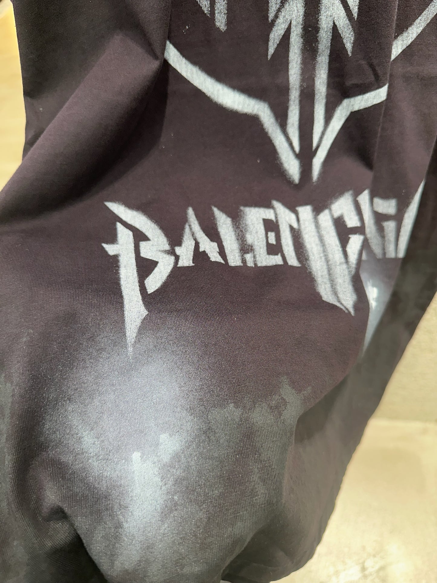 Balenciaga Metal BB Stencil T-Shirt