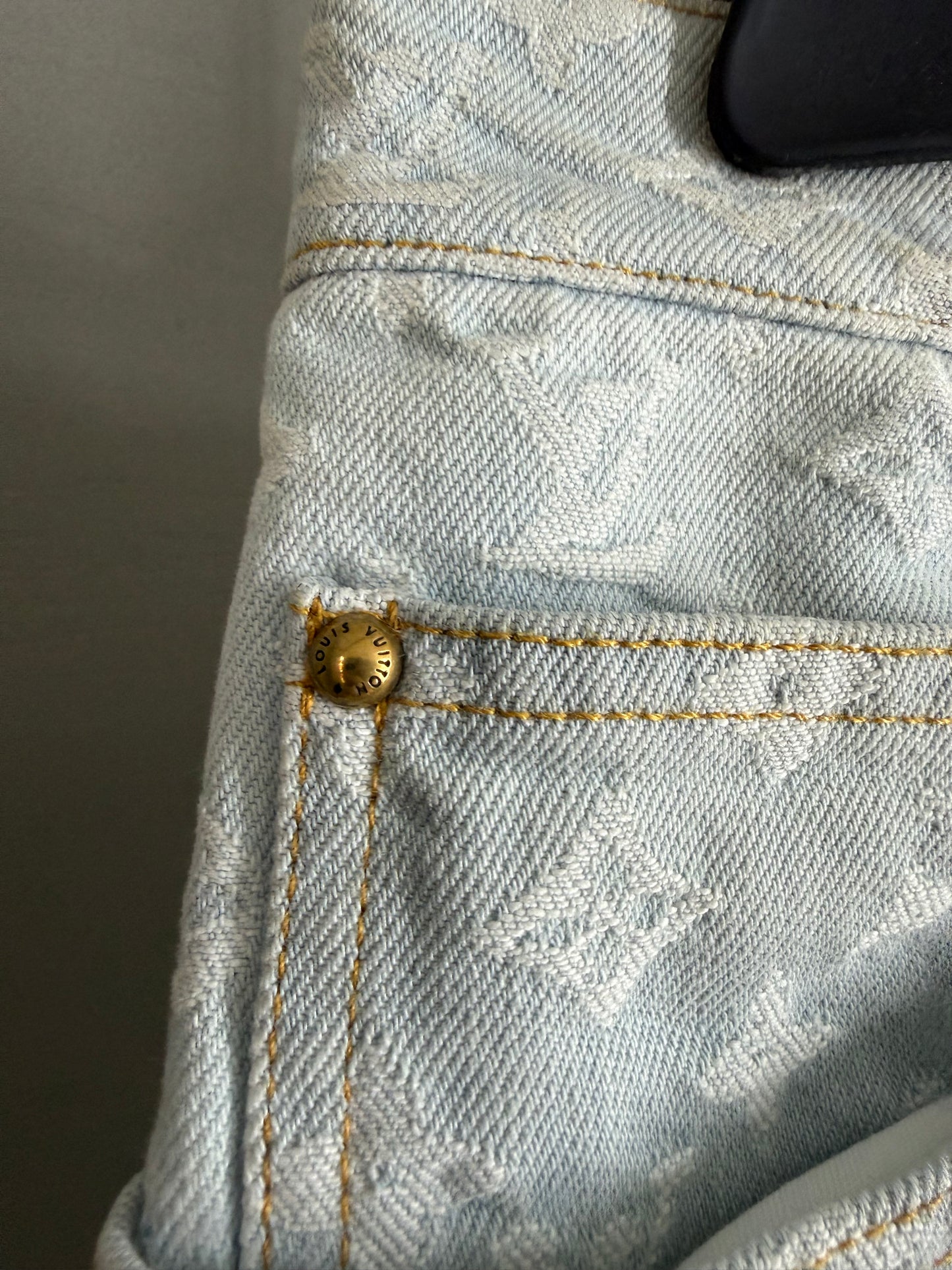 Louis Vuitton x Tyler The Creator Monogram Denim Pants