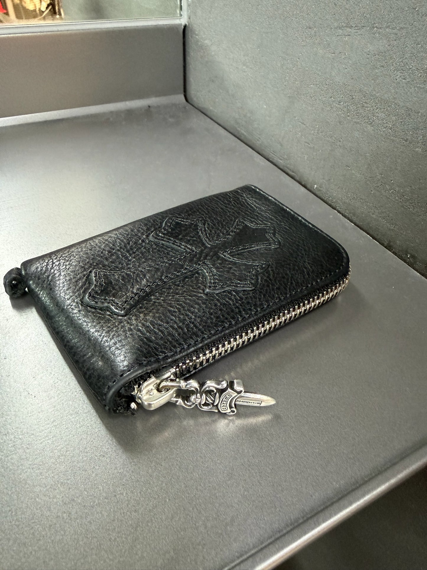 Chrome Hearts Tiny Coin Cross Patch Wallet