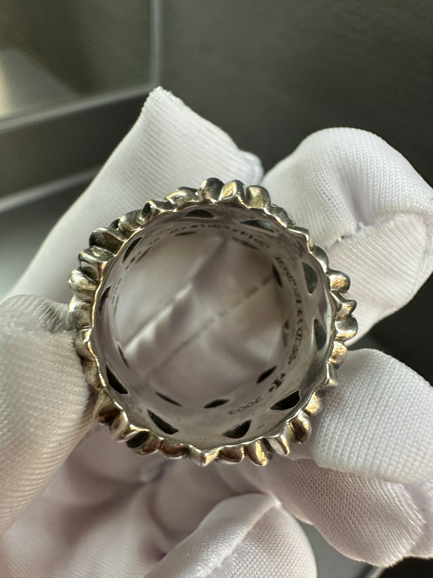 Chrome Hearts Cemetery Cross Ring