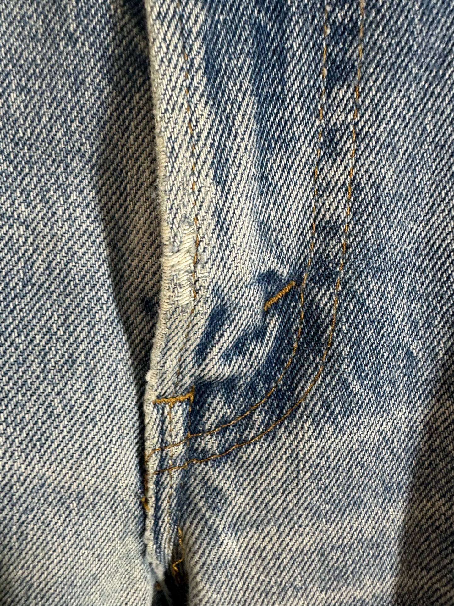 Chrome Hearts Leather Patched 519 Levis Jeans
