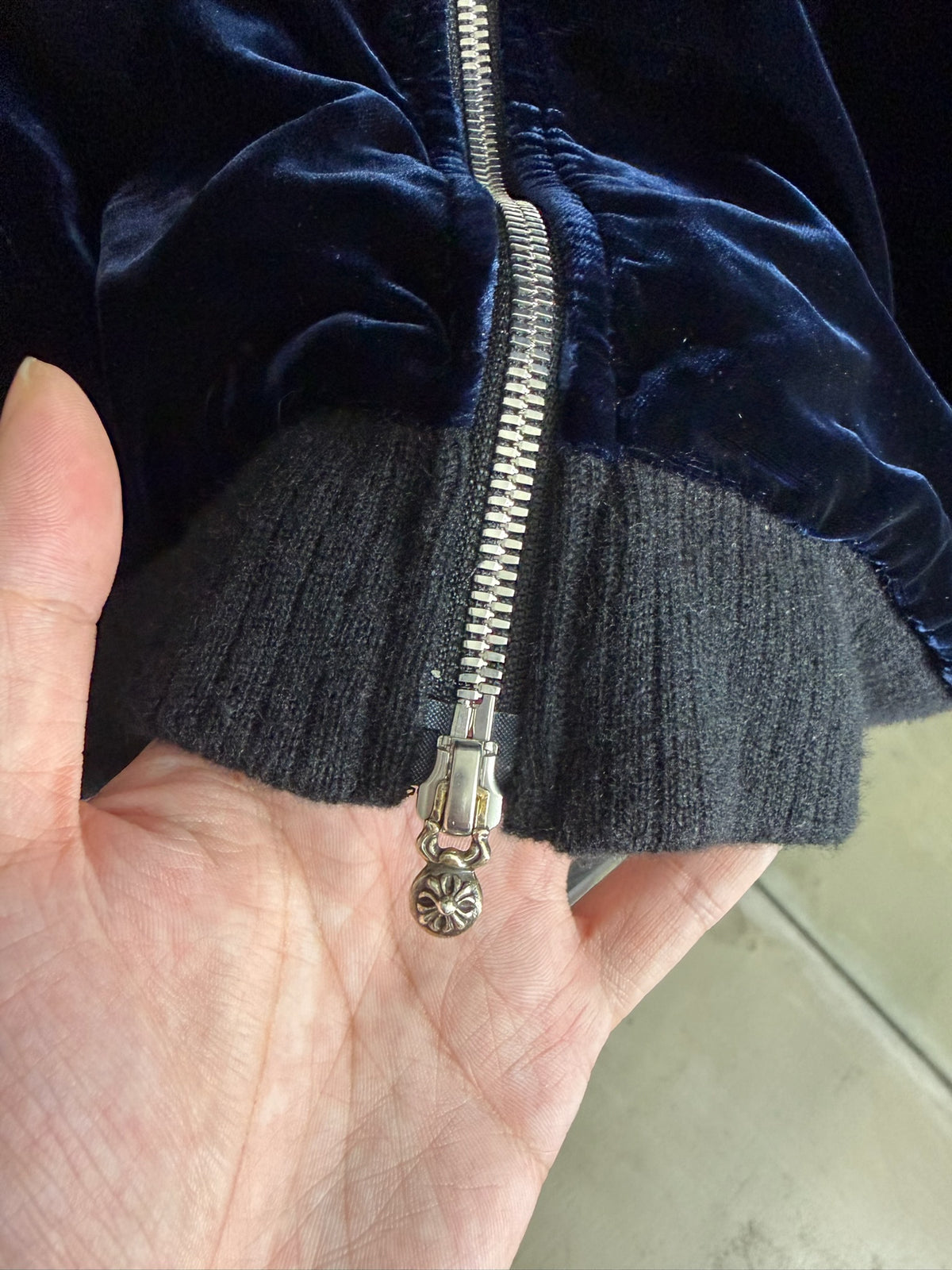 Chrome Hearts So it Goes Velour Track Jacket