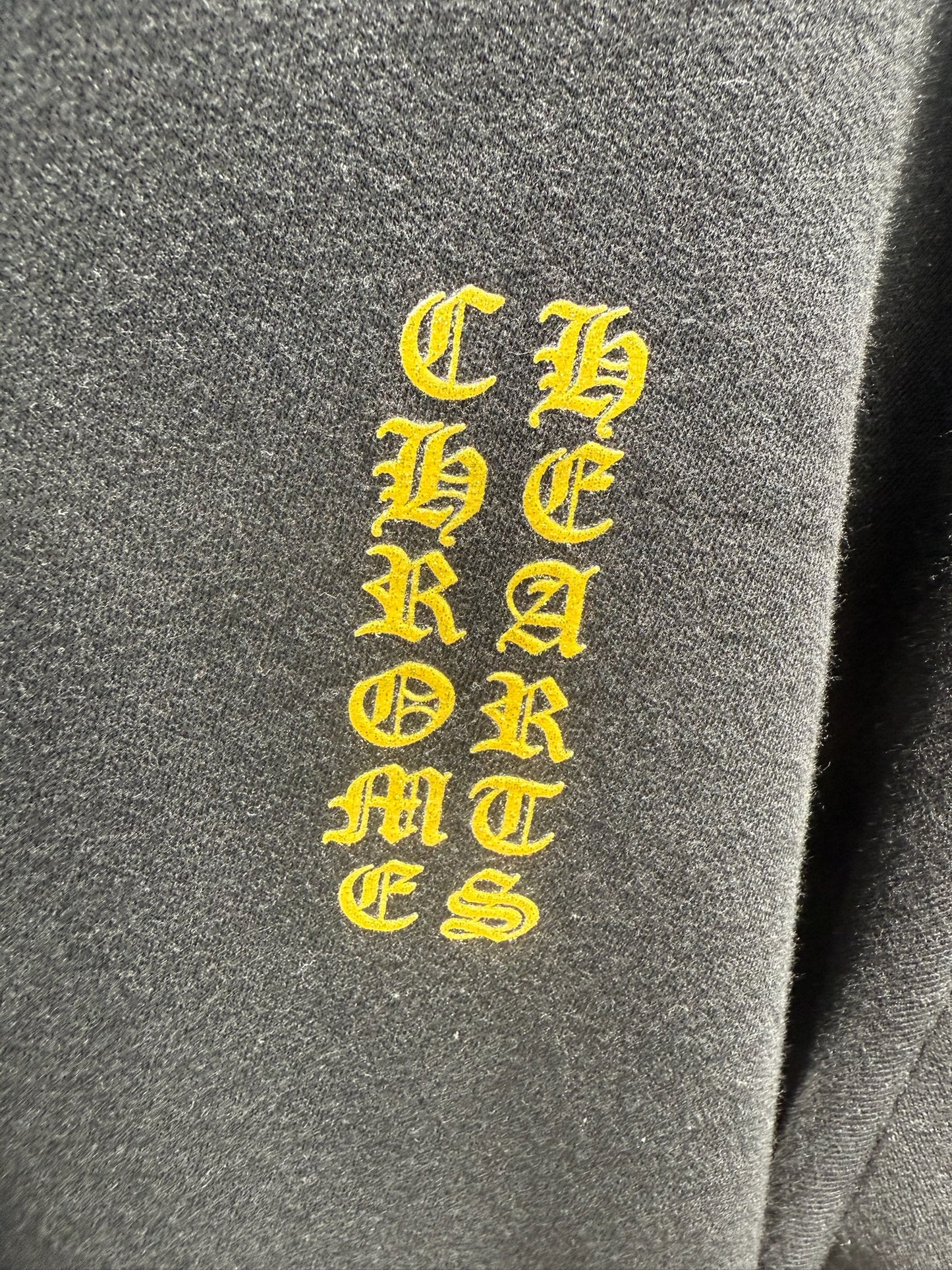 Chrome Hearts logo printed hoodie