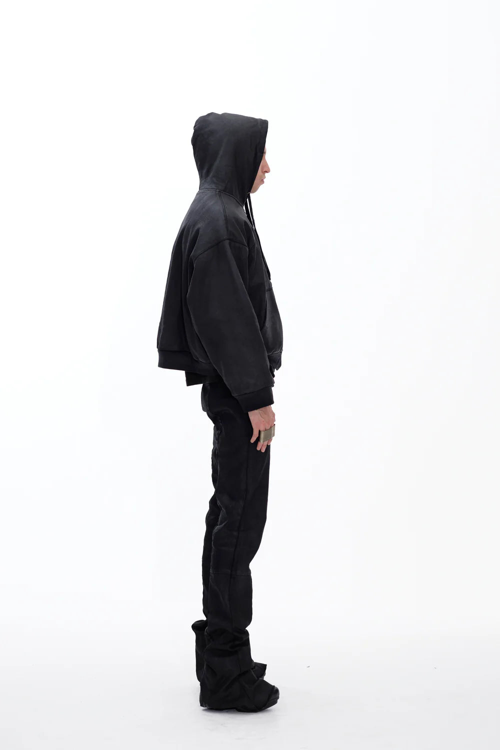 P.L.N. HOODIE WAXED JACKET