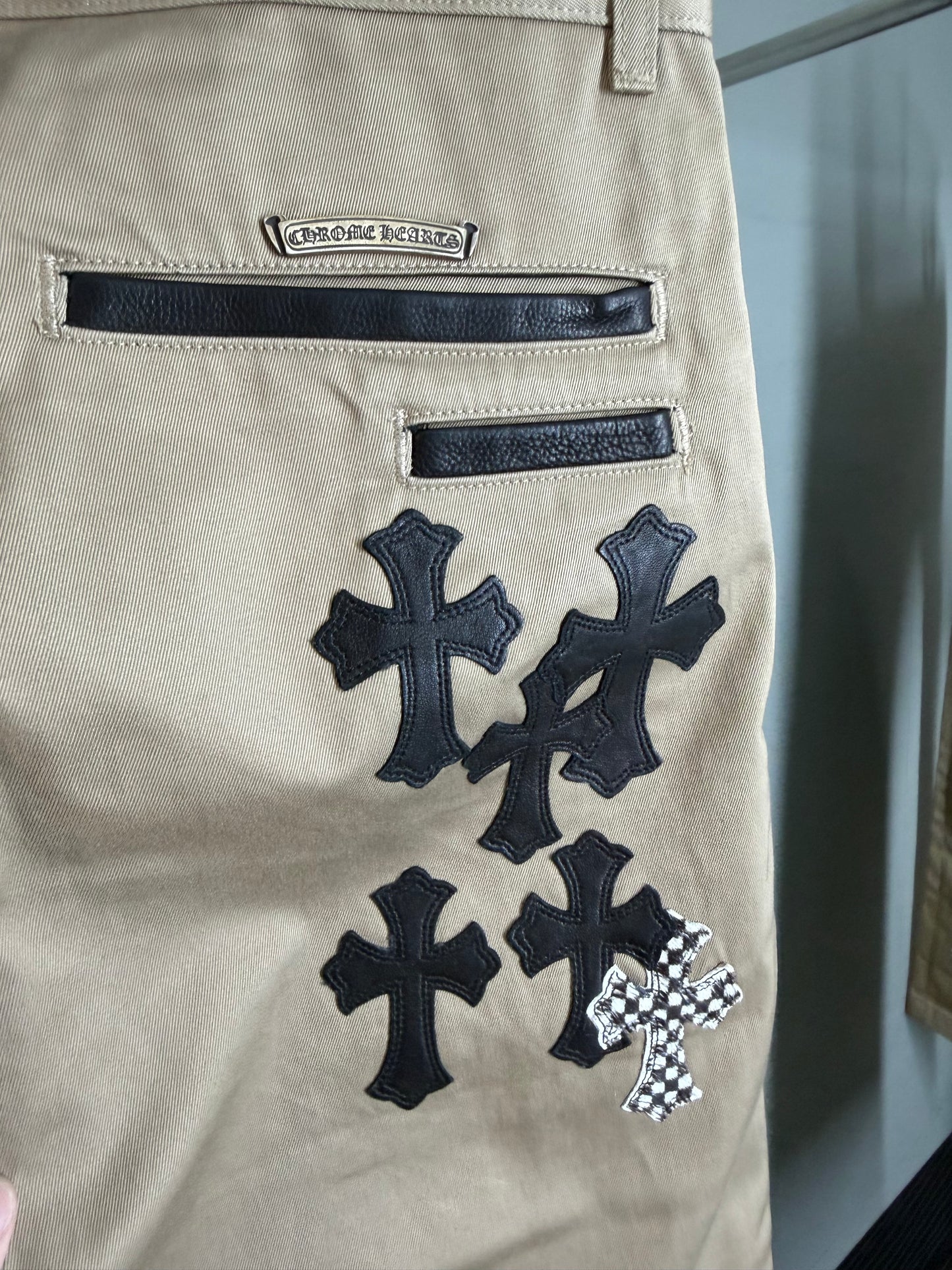 Chrome Hearts Cross Patch Chino Pants