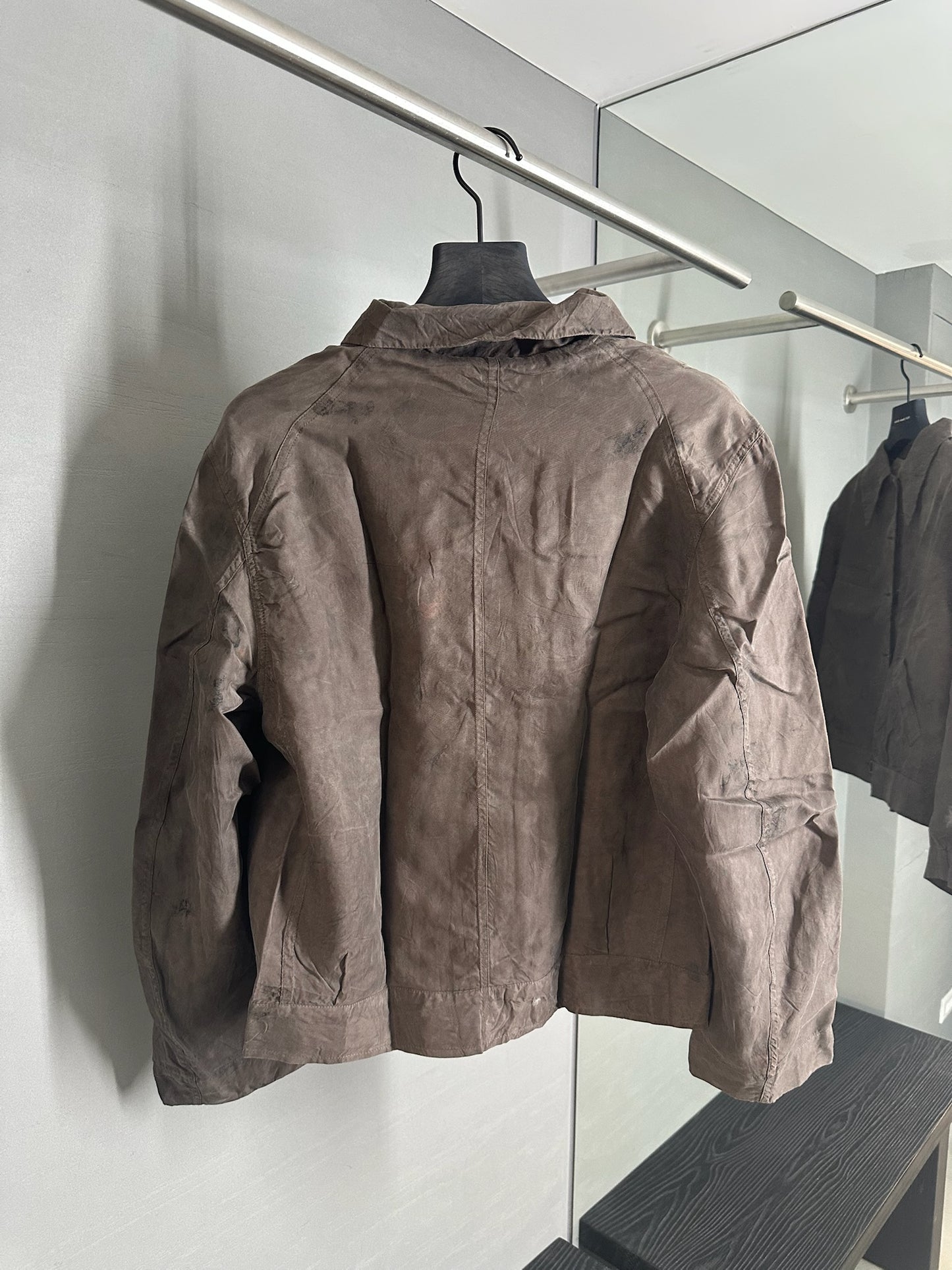 Peng Tai Wormwood Dyed Shirt Jacket