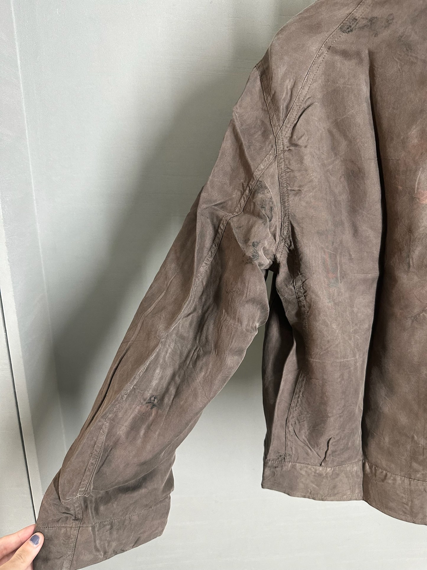Peng Tai Wormwood Dyed Shirt Jacket