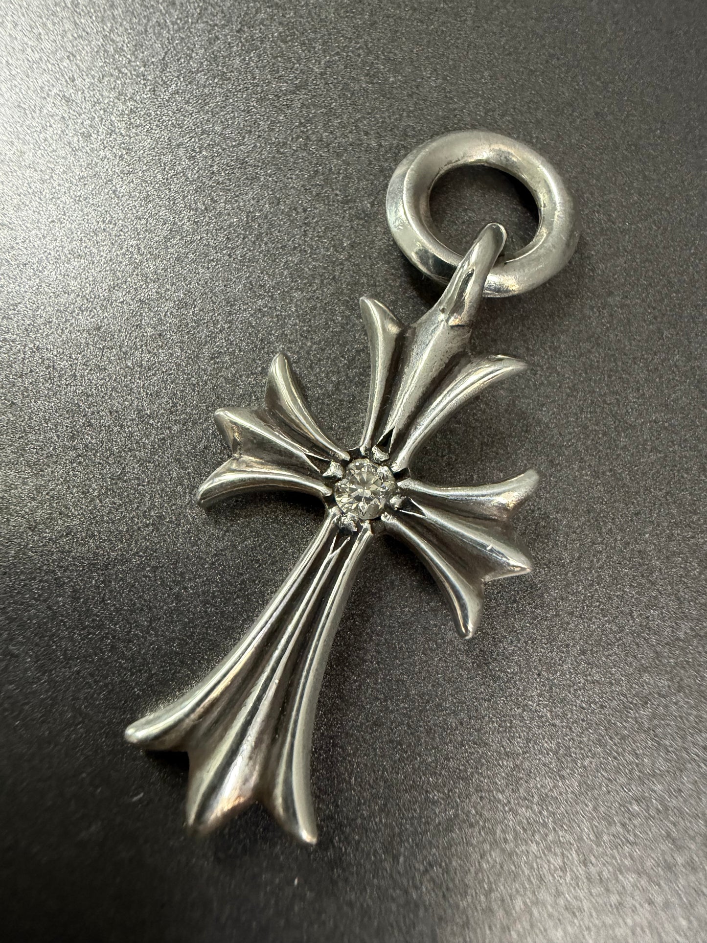 Chrome Hearts Tiny Cross pendant with diamond