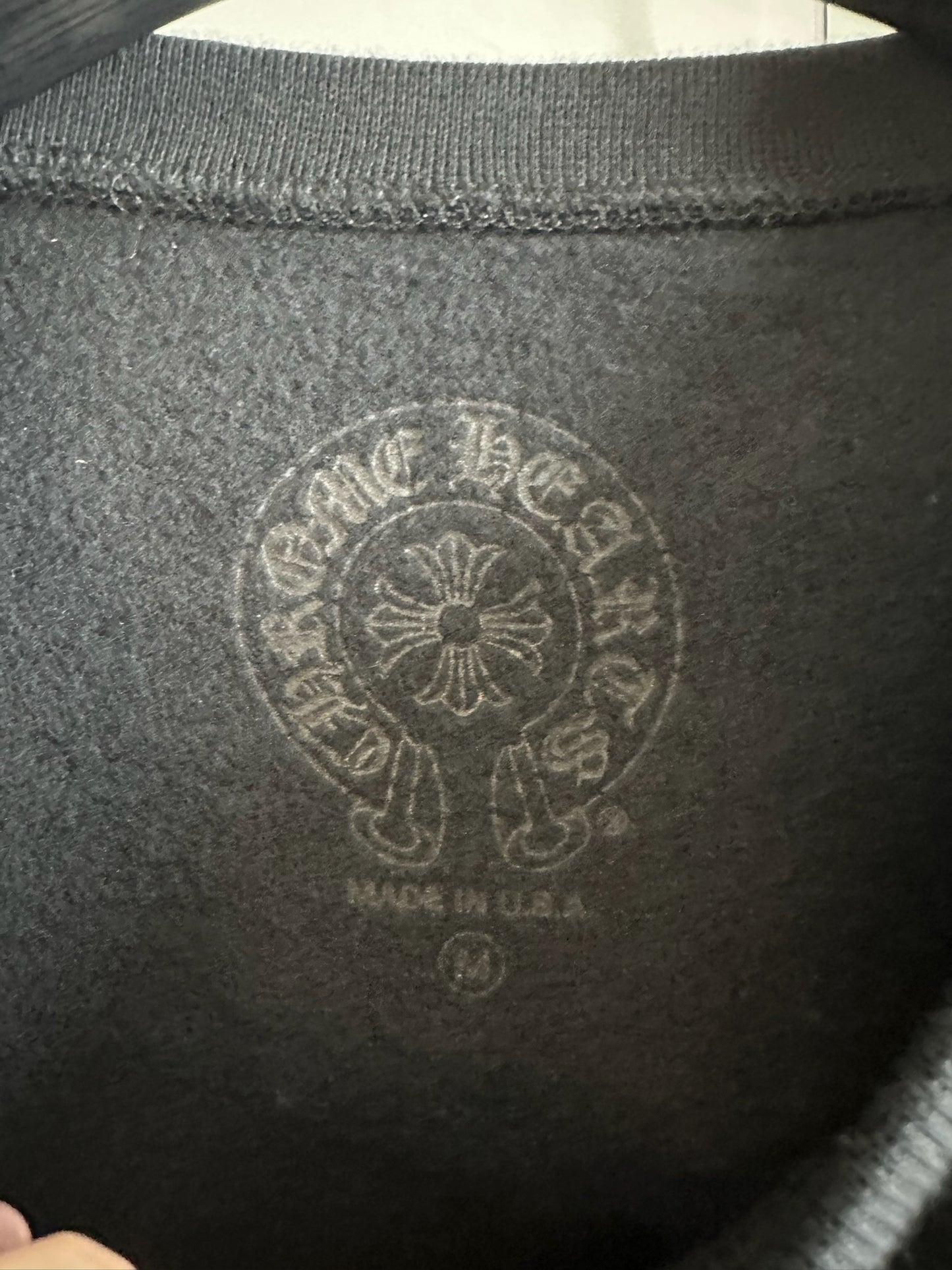 Chrome Hearts Horseshoe Floral Sweatshirt