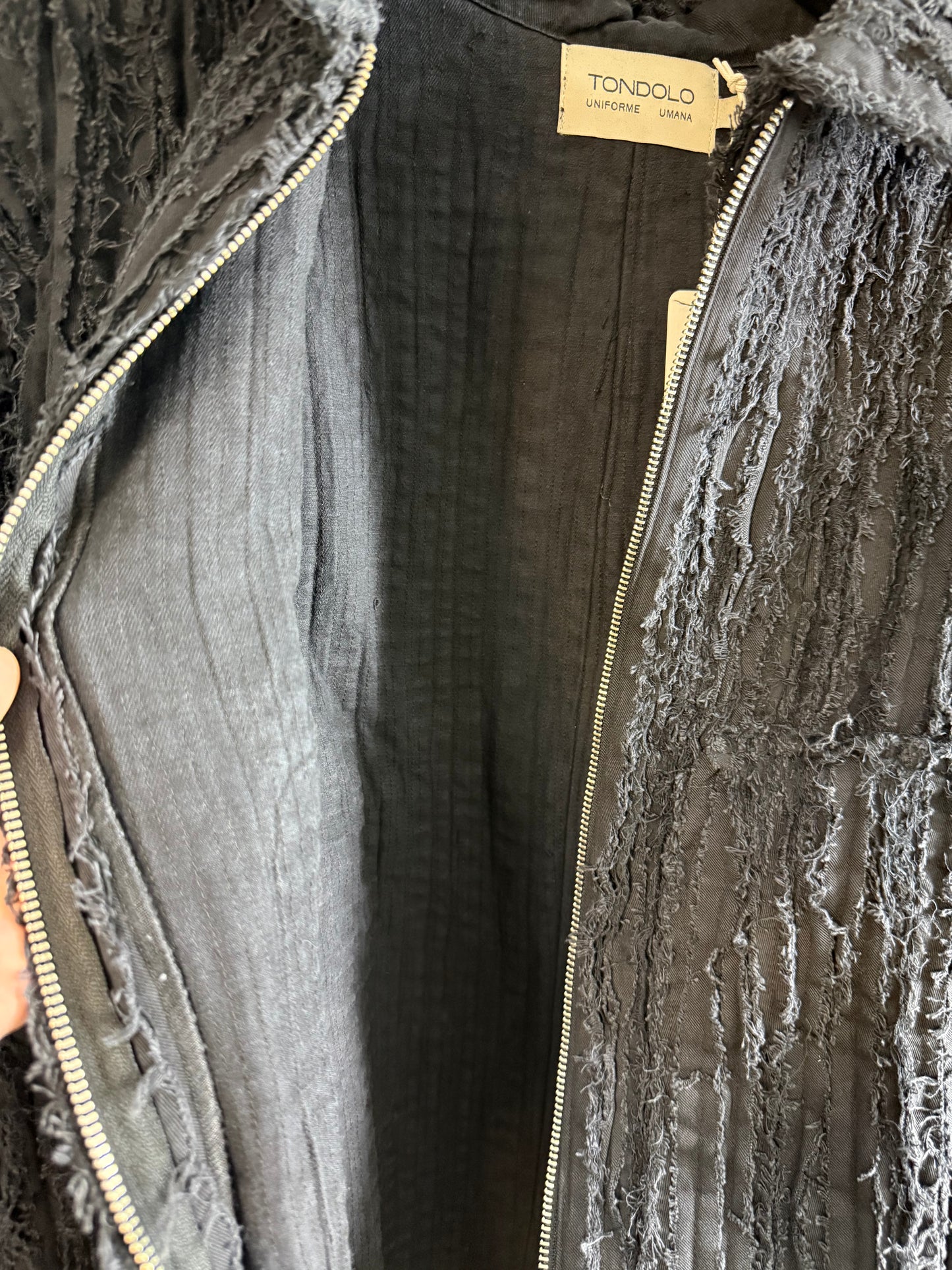 TONDOLO OFF CUT BARK JACKET