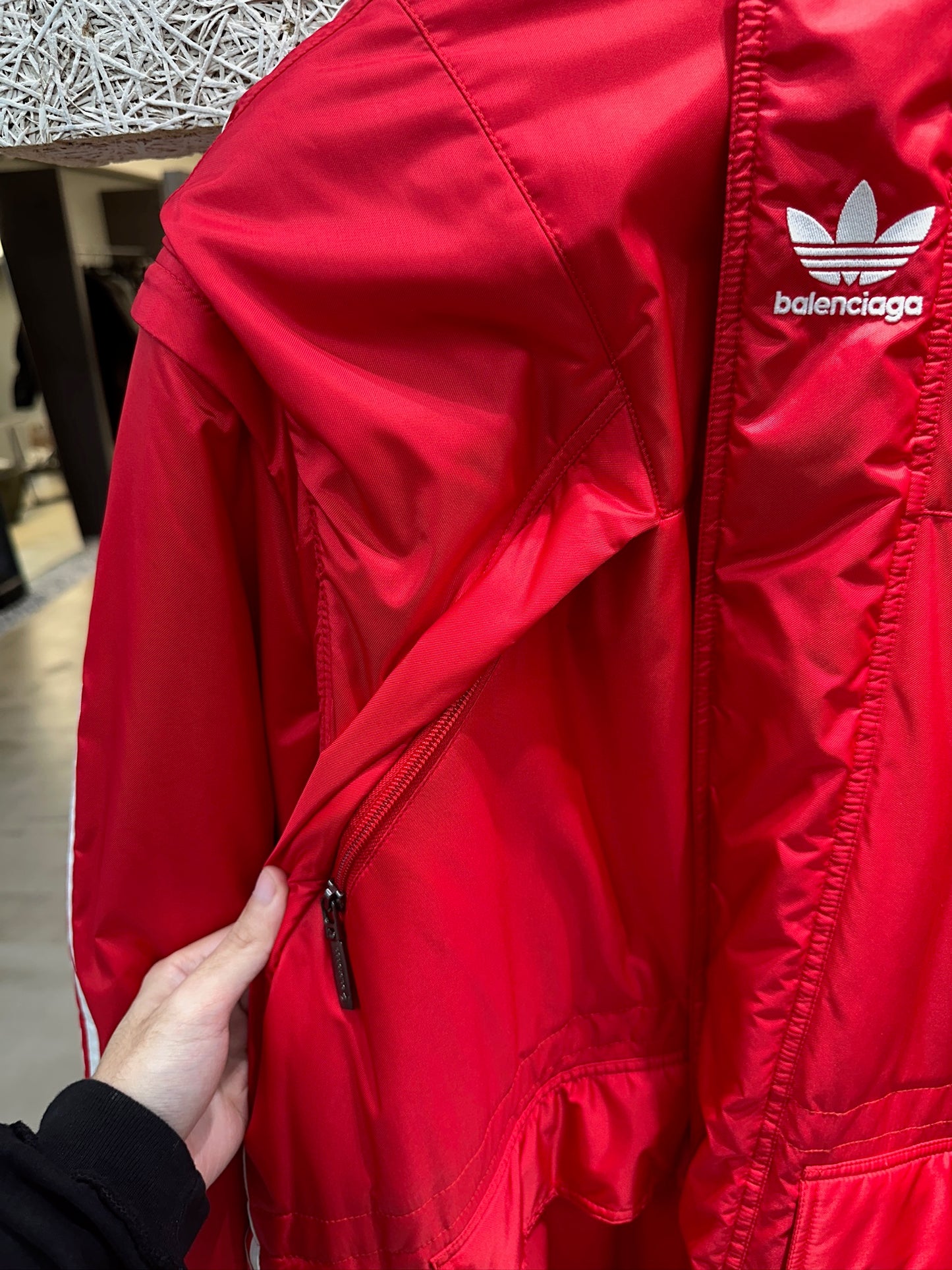 Balenciaga X Adidas Detachable Parka