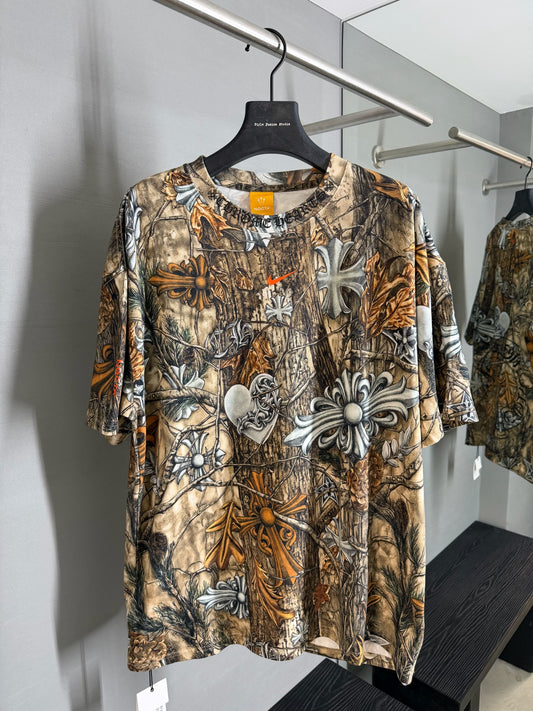 Chrome Hearts x Nocta x Nike Neck Logo T-shirt