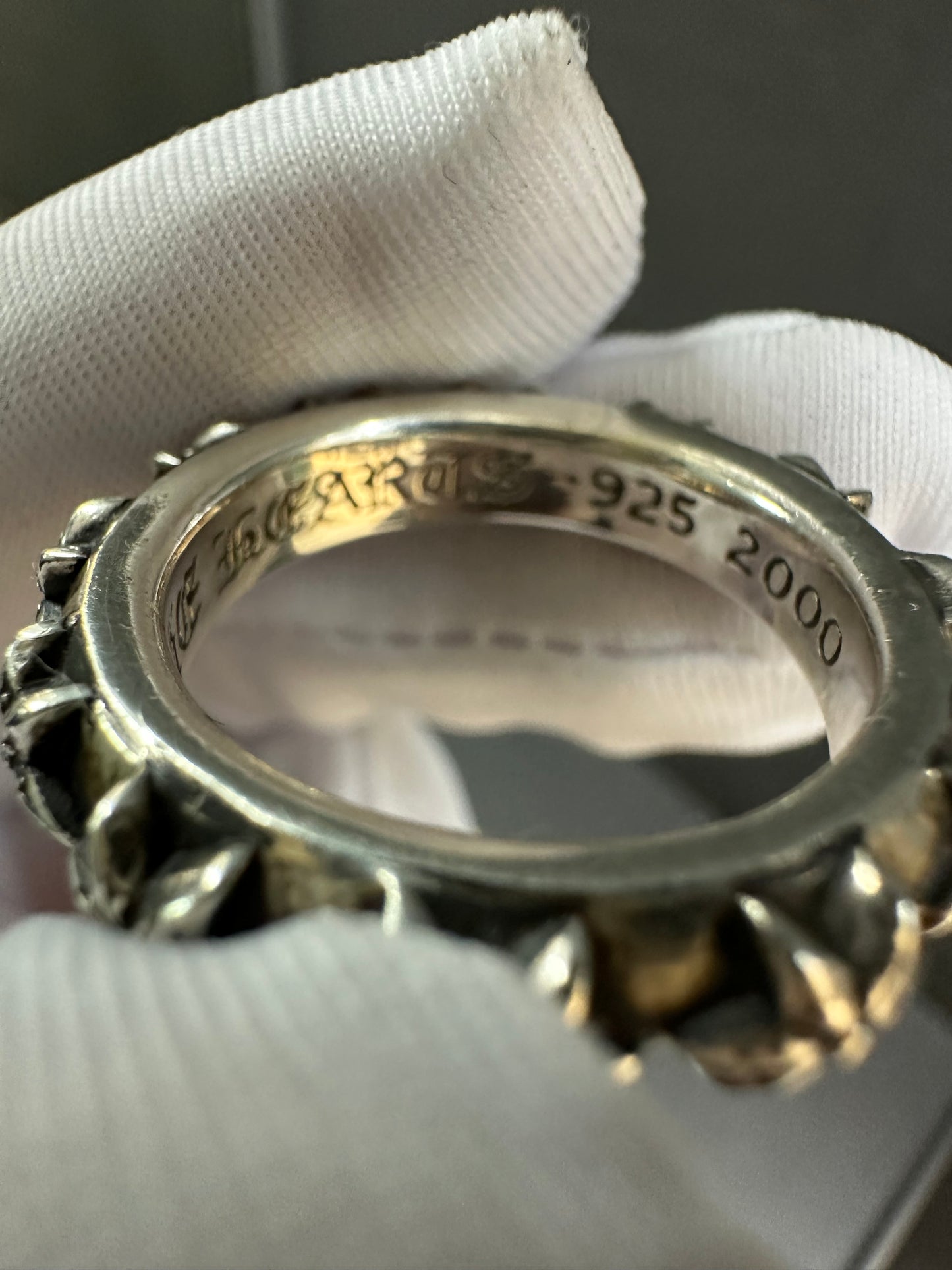 Chrome Hearts Star Band Ring