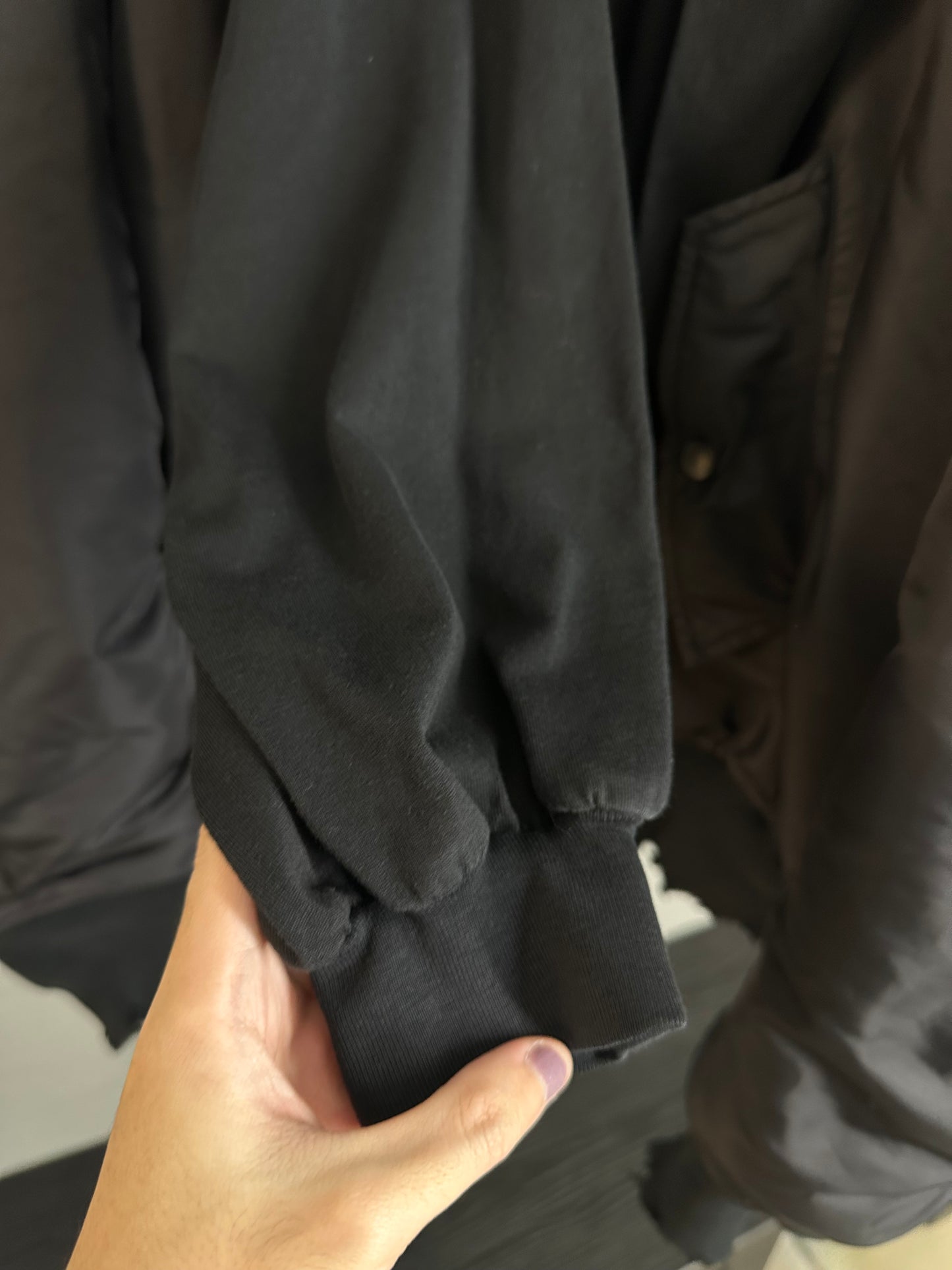 Balenciaga Incognito Hooded Bomber Jacket