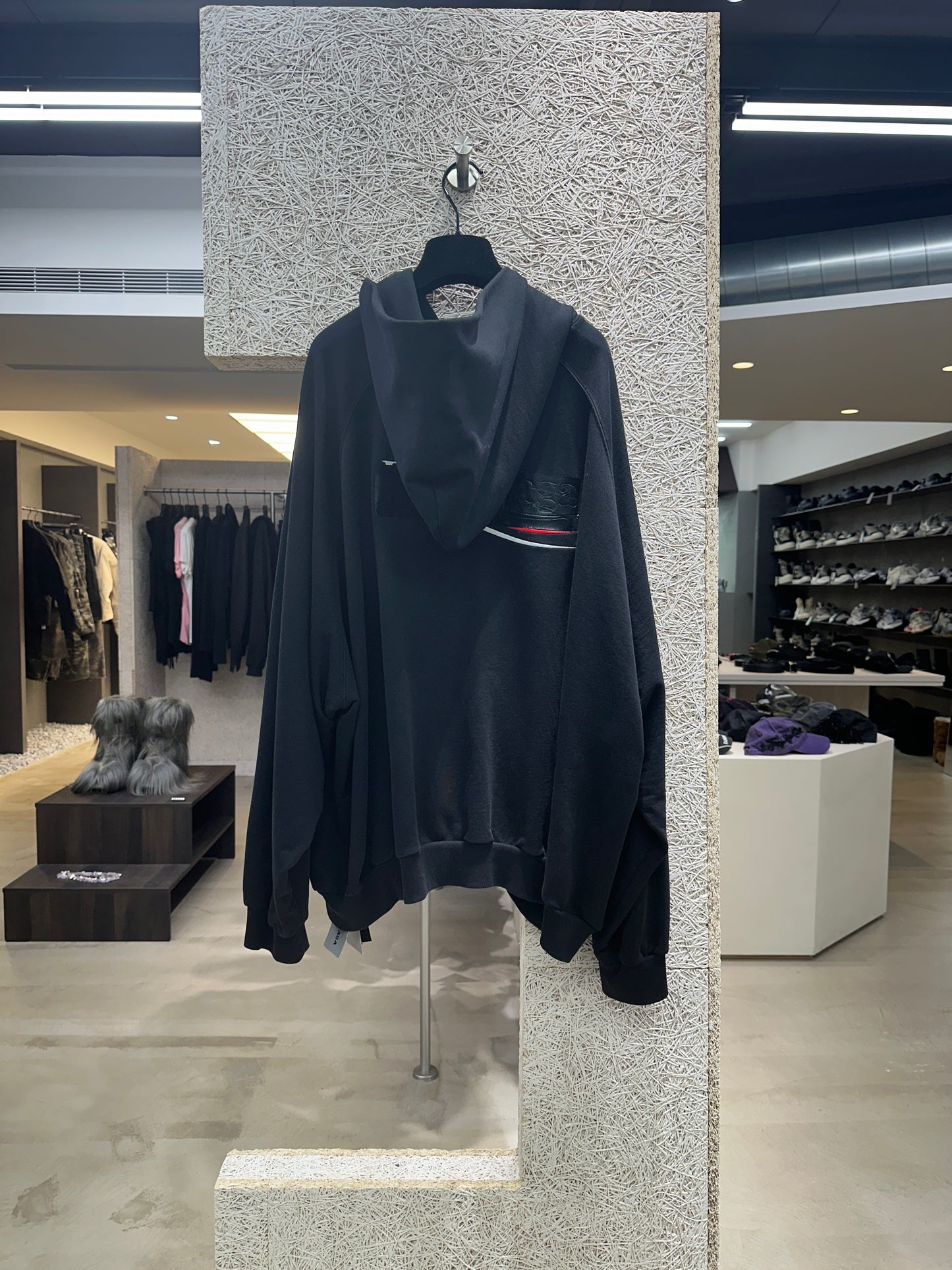 Balenciaga Taped Political Zip-up Jacket