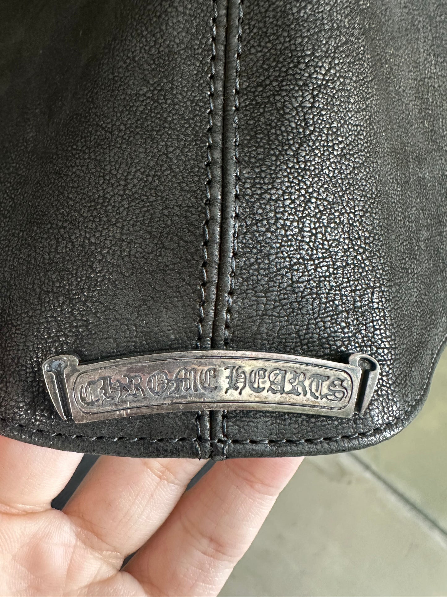 Chrome Hearts Leather Vest