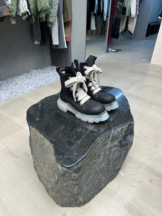 Rick Owens Jambolaced Laceup Bozo Tractor