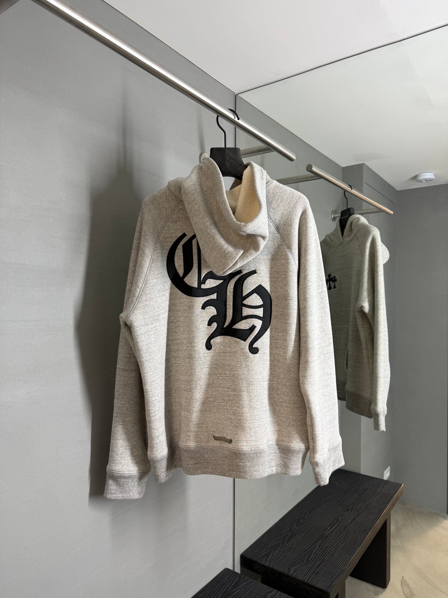 Chrome Hearts Triple Cross EmbroideredHoodie