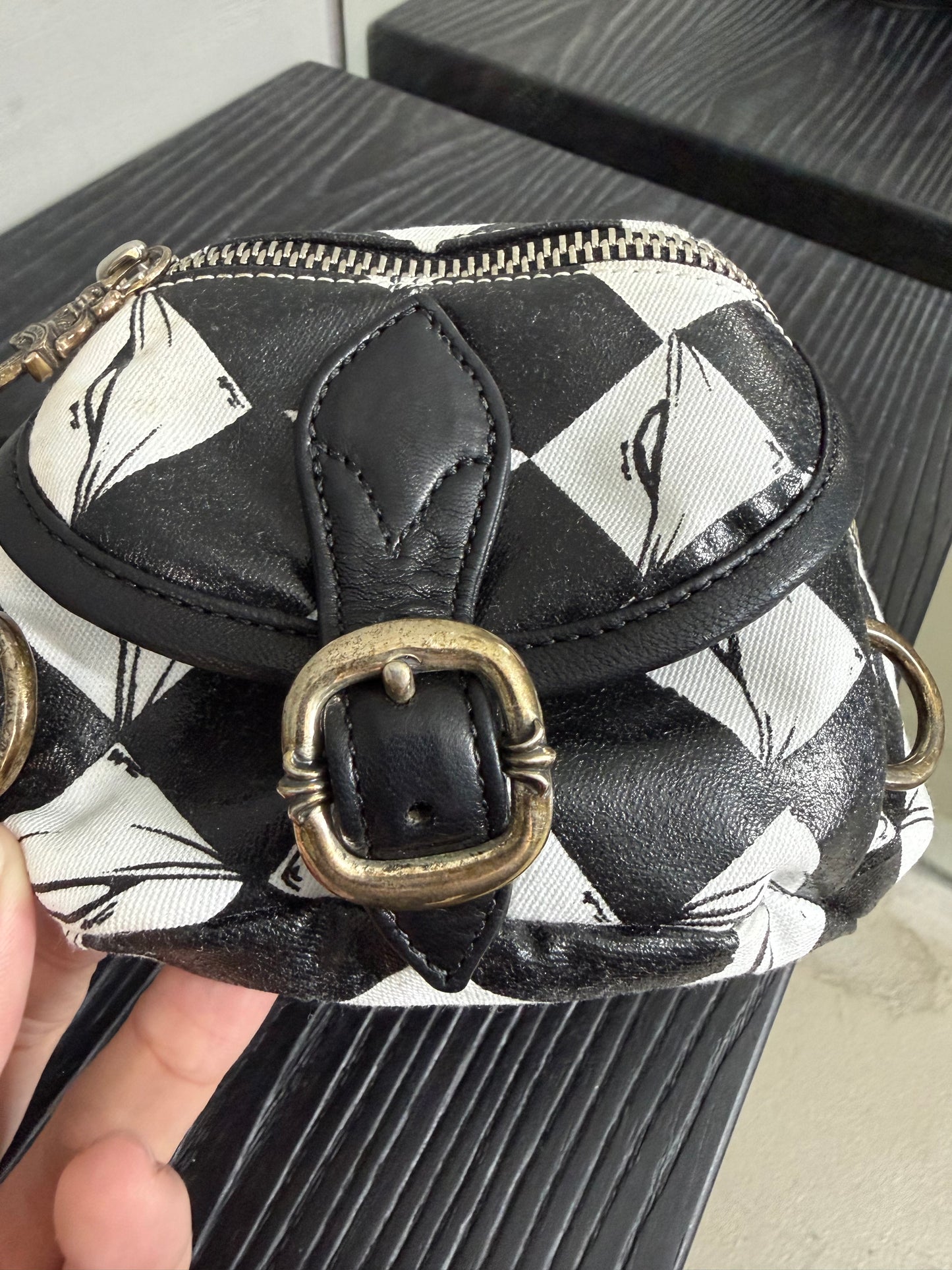 Chrome Hearts Matty boy Canvas 99 Eyes Snat Pack Gunslinger Waist Bag