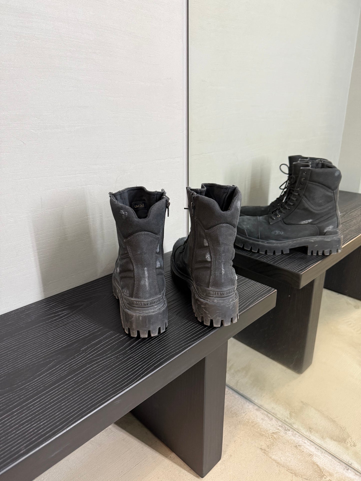 Balenciaga Combat Strike boot
