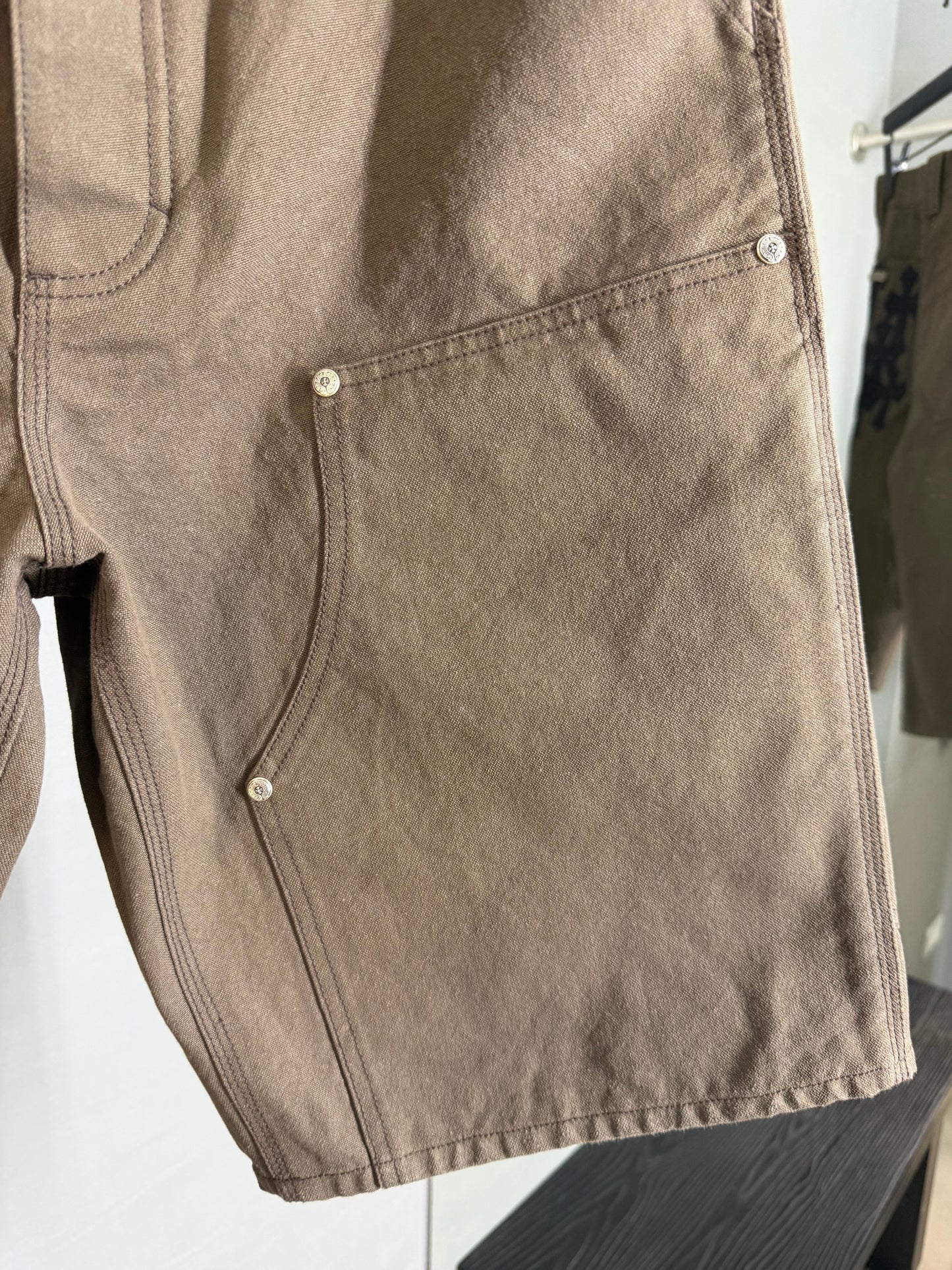 Chrome Hearts Cemetery Cross Patch Carpenter Shorts