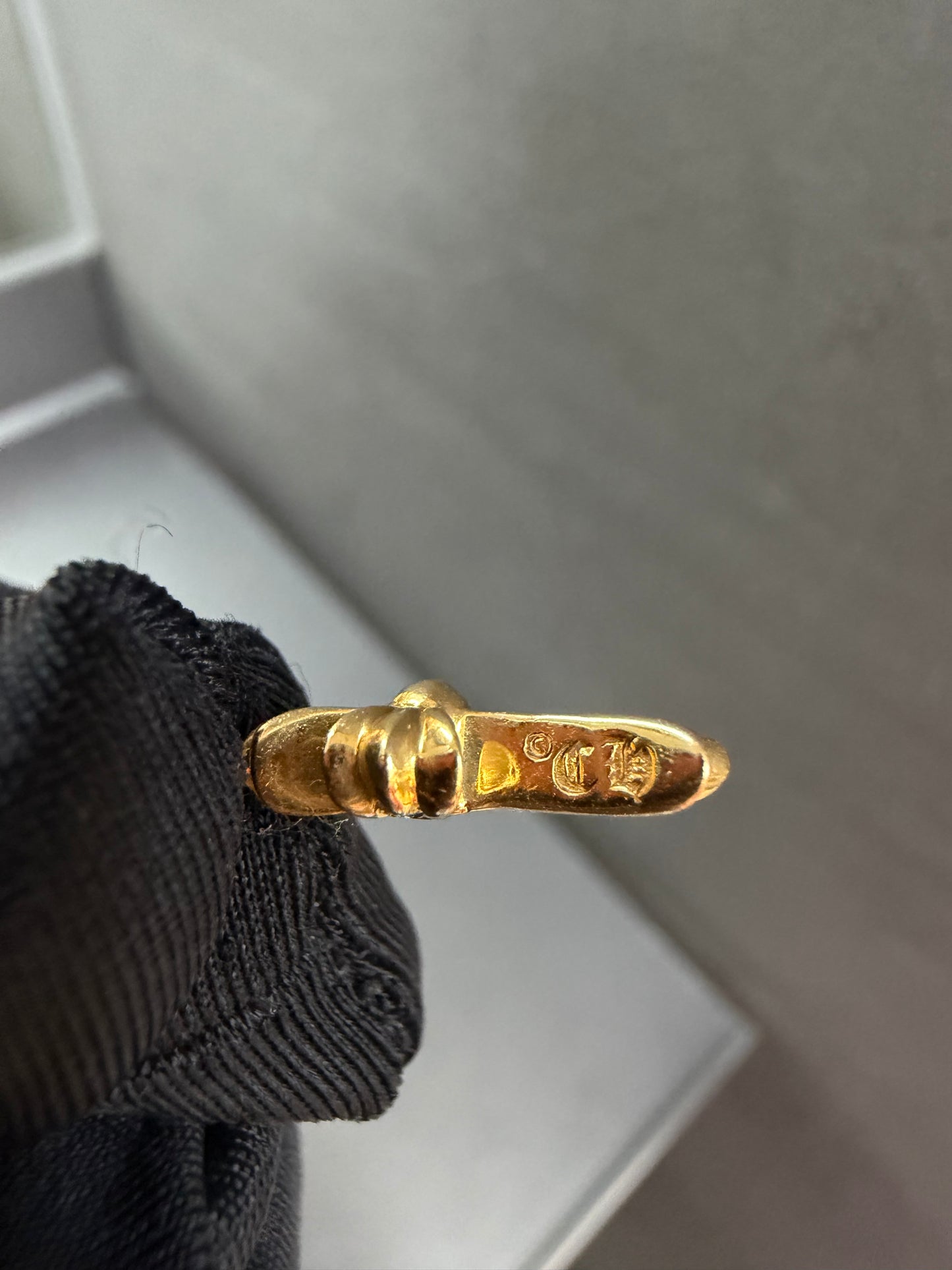 Chrome Hearts 22K Babyfat BBF Pendant with Diamonds