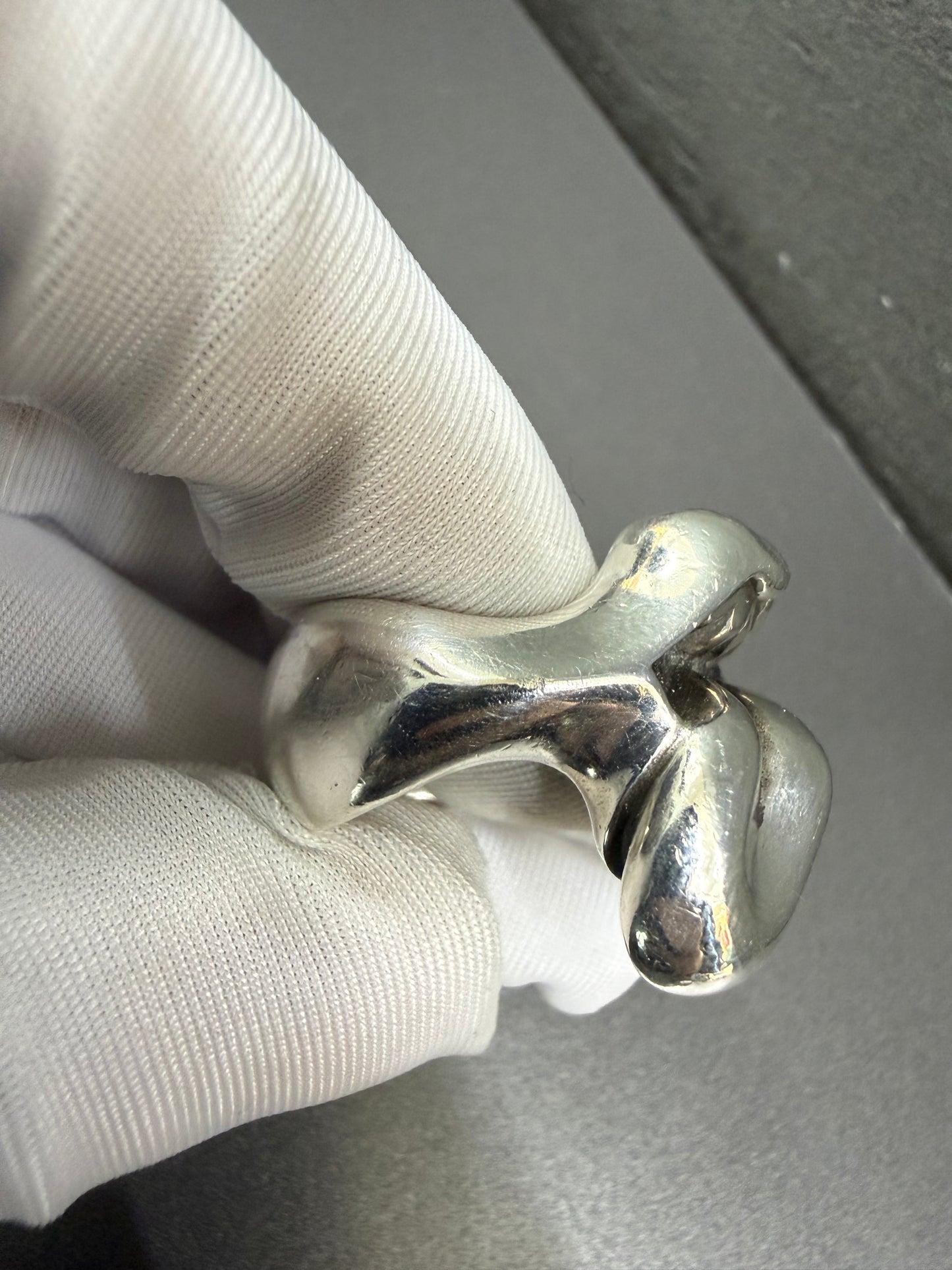 Chrome Hearts rolling stone ring
