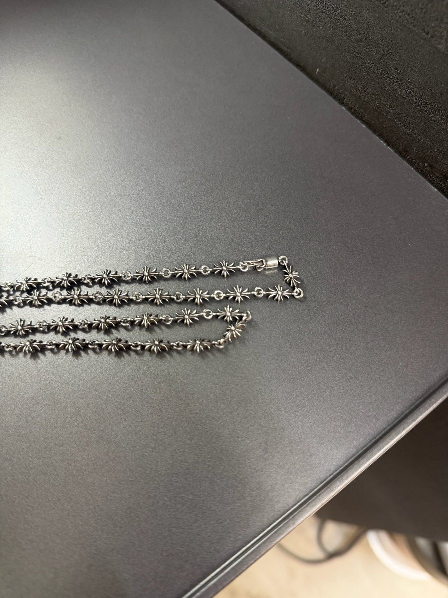 Chrome Hearts Tiny E Necklace