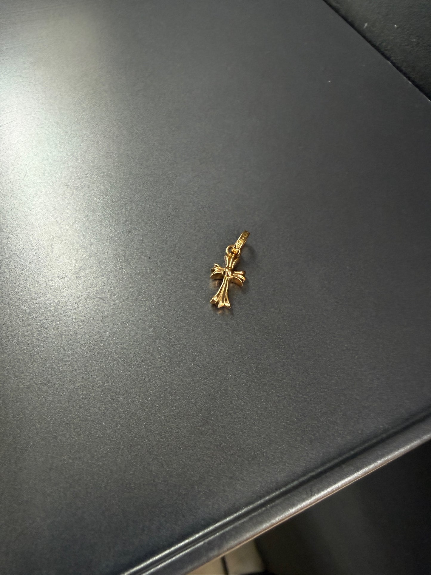 Chrome Hearts 22k BabyFat Pendant with Diamonds