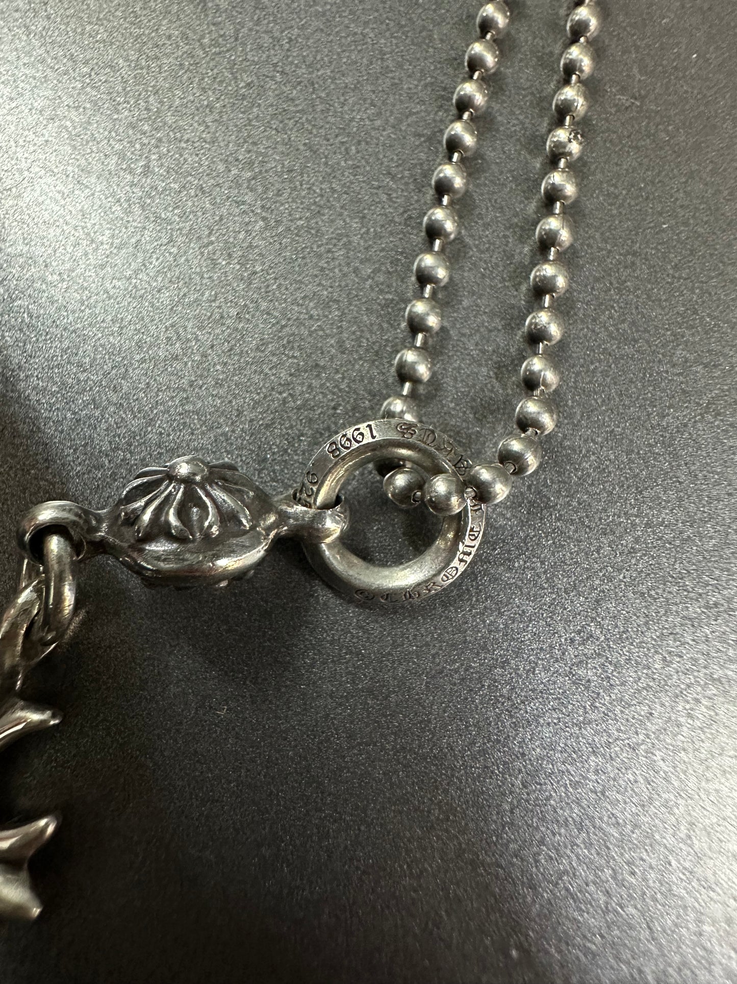 Chrome Hearts Cross Ball Necklace