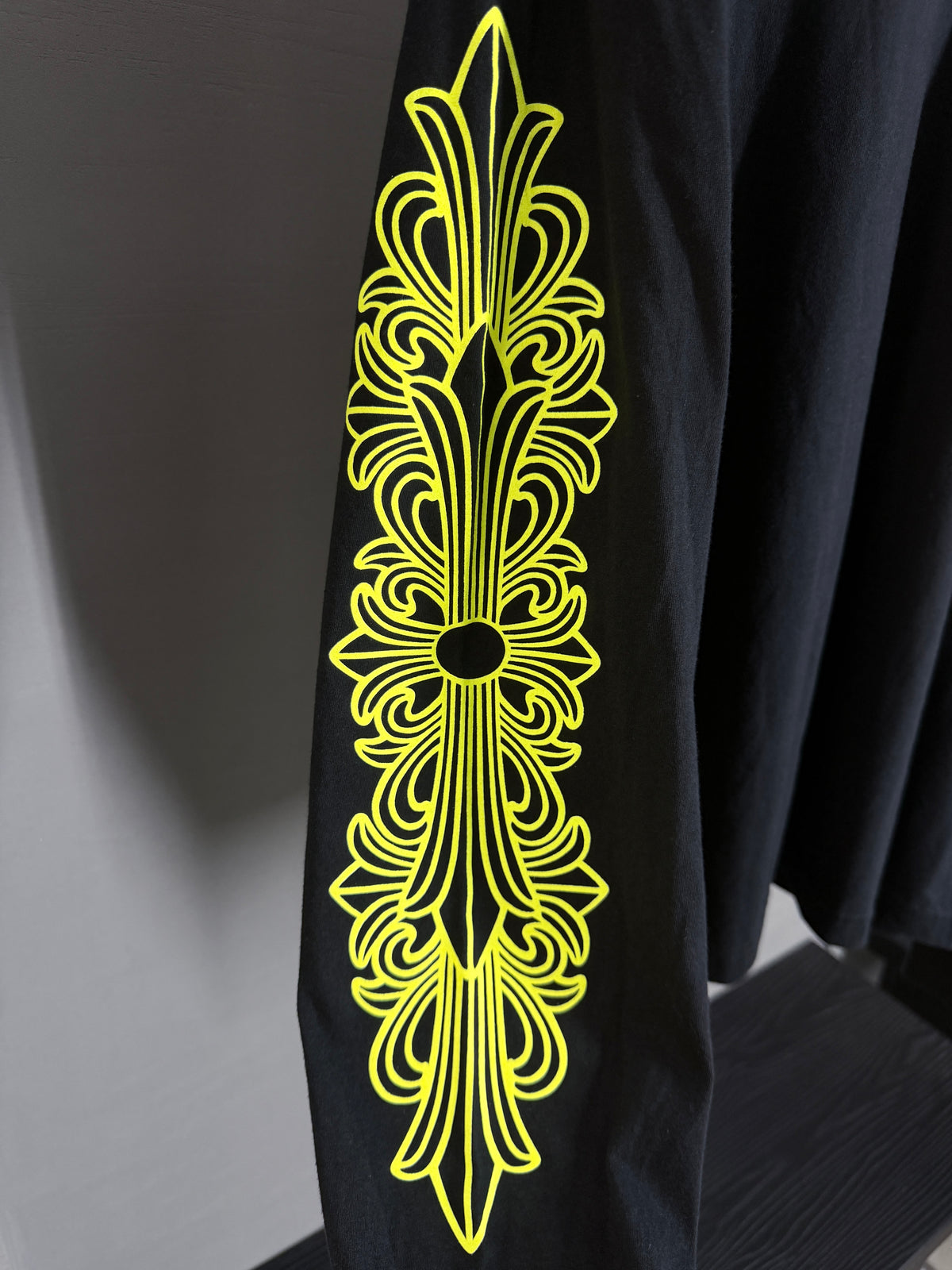 Chrome Hearts Neon Horseshoe Floral Long Sleeve