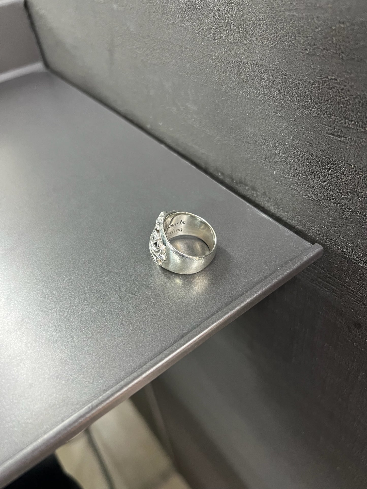 Chrome Hearts Keeper Ring with Diamonds