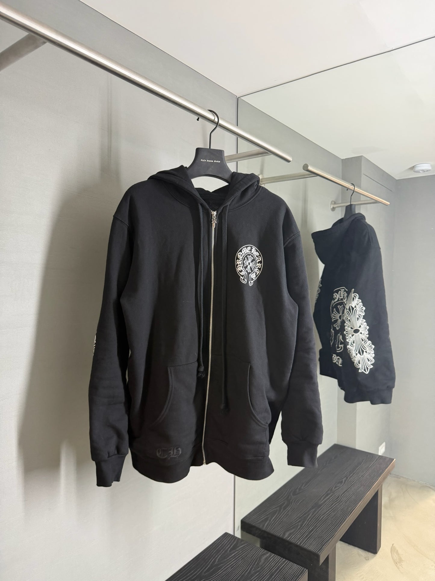 Chrome Hearts Hong Kong Floral Zip-up