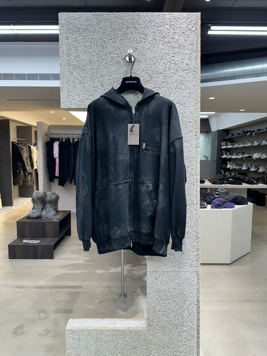 Balenciaga Taped Political Zip-up Jacket