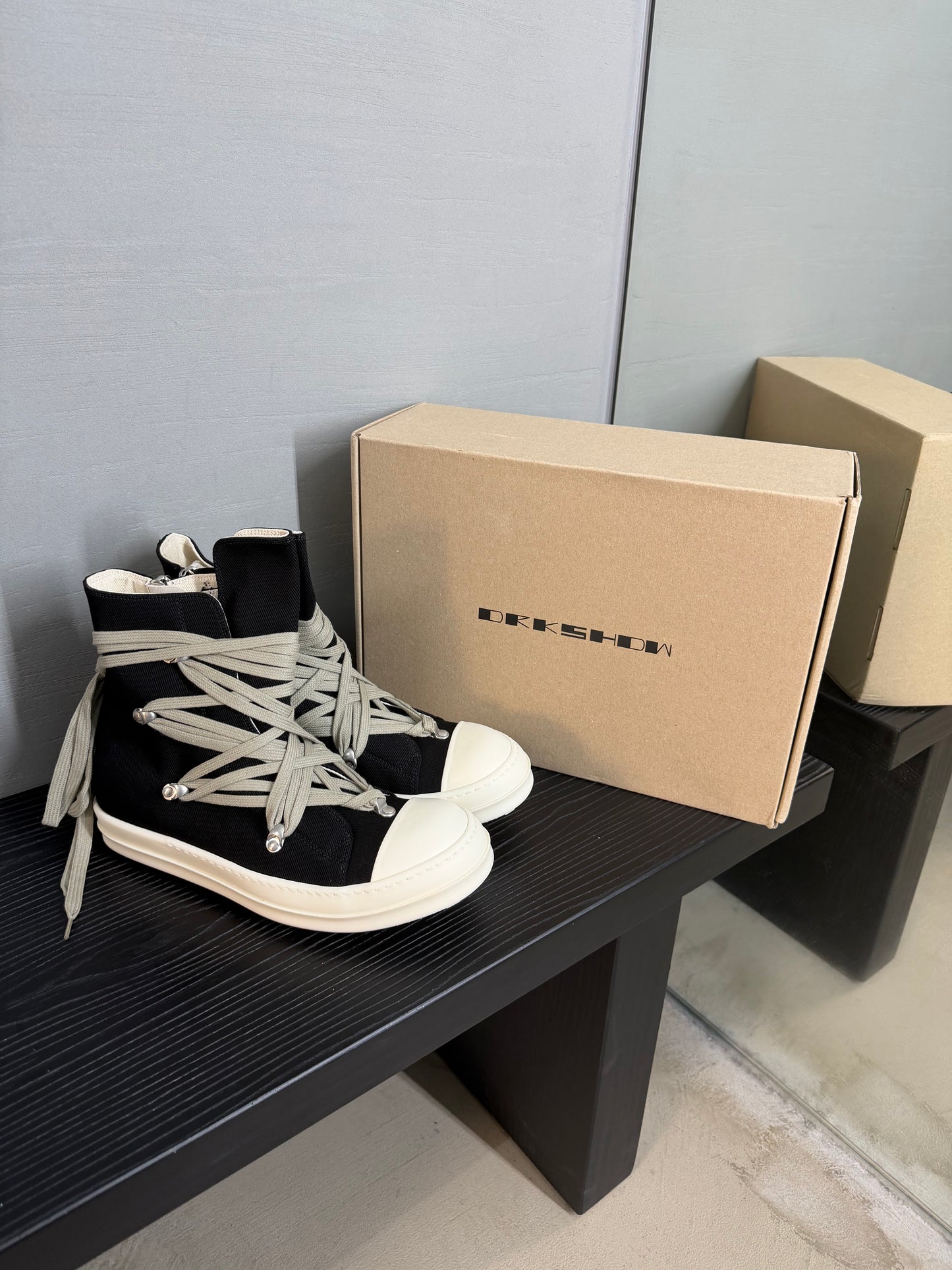 Rick Owens DRKSHDW Megalace Sneaks