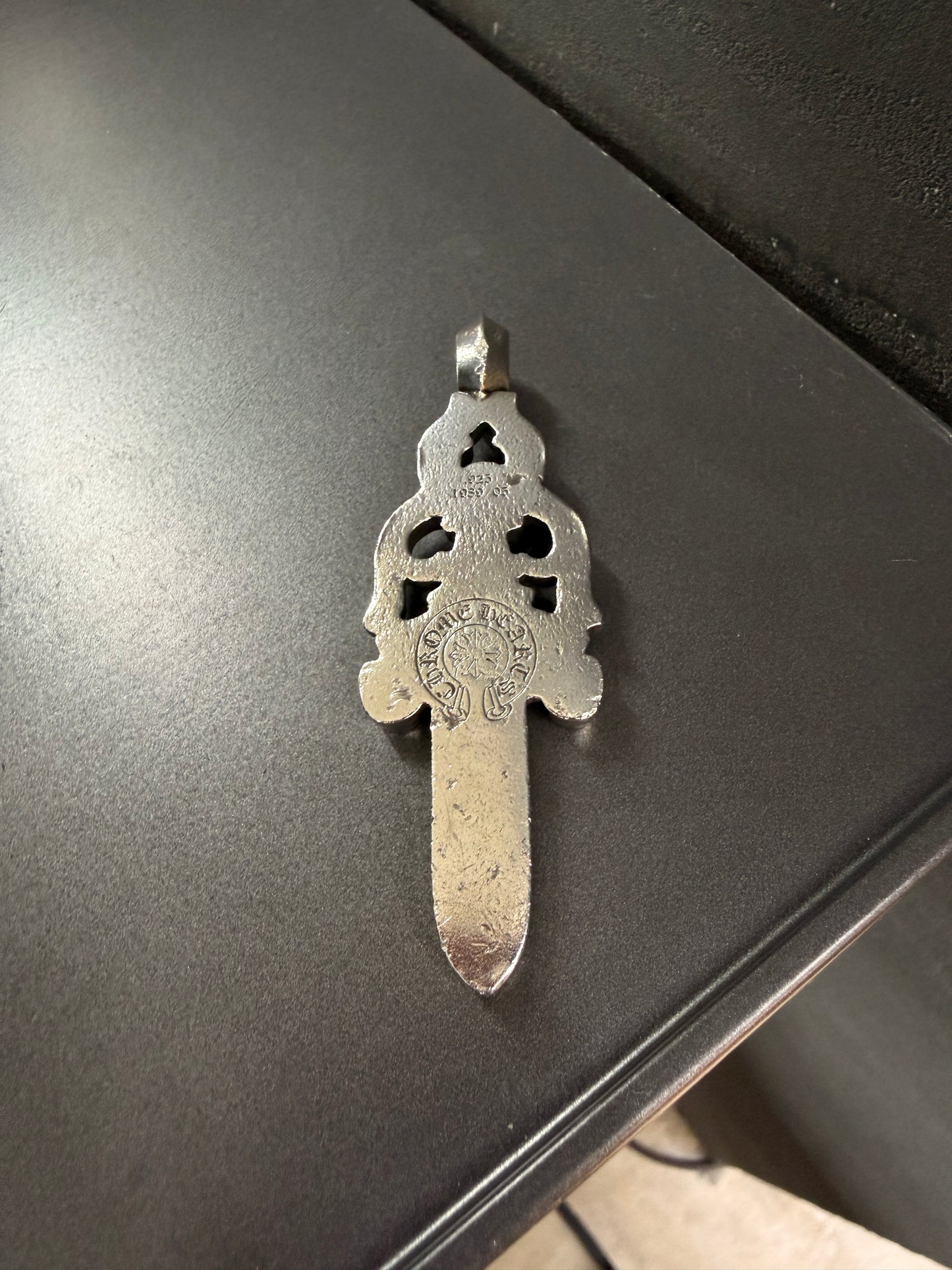 Chrome Hearts Double Dagger Pendant